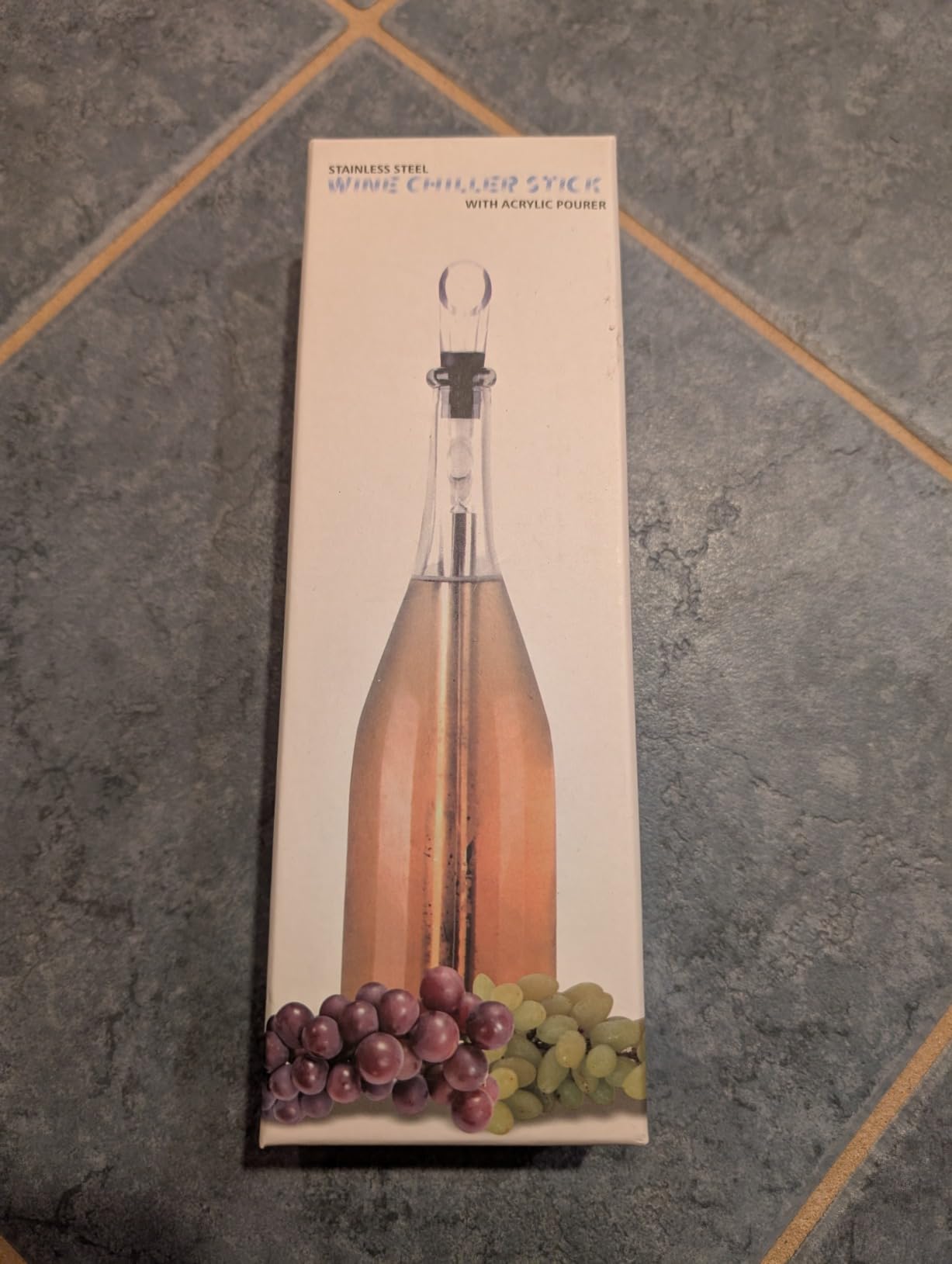 Restaurantware Wine Chilling Rod - 12.64 Inches Stainless Steel Wine Pour Spout With Chiller - Leak-Resistant Wine Accessory - Durable Silver Wine Cooler Stick customer photo 1