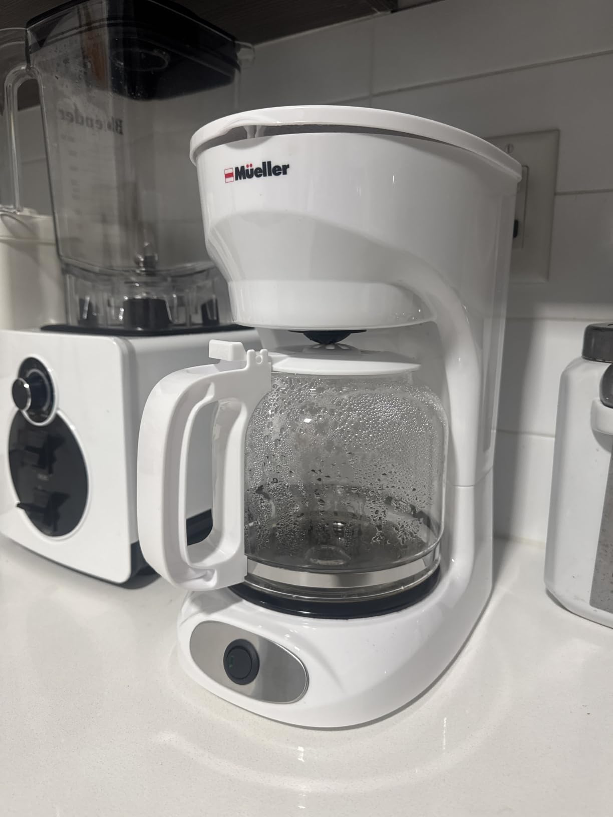 MUELLER HOME 12-Cup White Coffee Maker customer photo 1