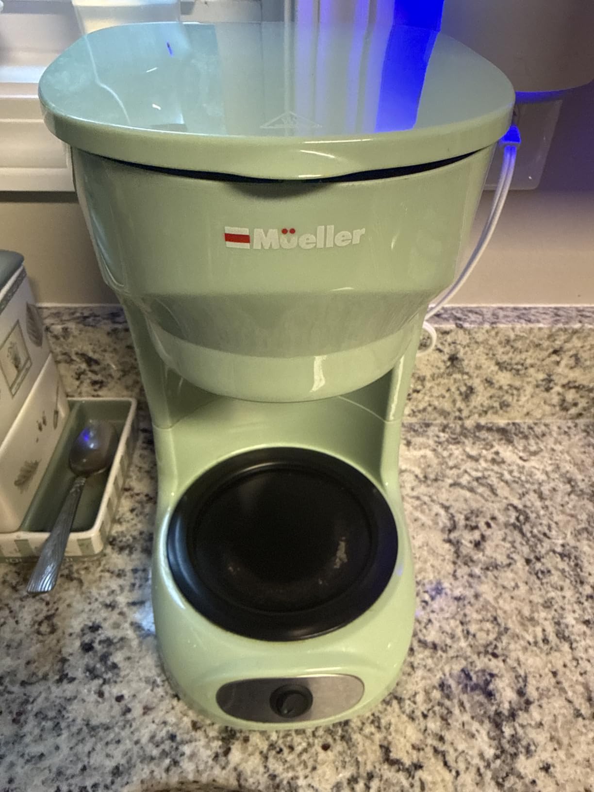 MUELLER HOME 12-Cup White Coffee Maker customer photo 2