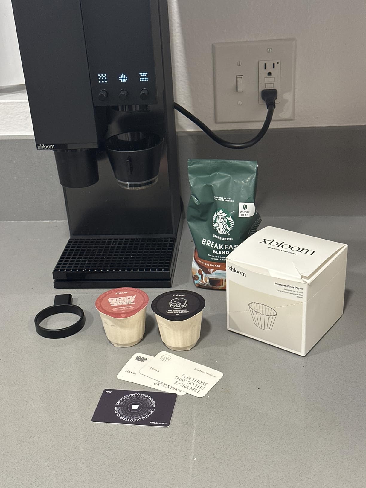 xBloom Studio Coffee Machine, Drip Coffee Maker, Grinder&Scale, AppControl customer photo 2