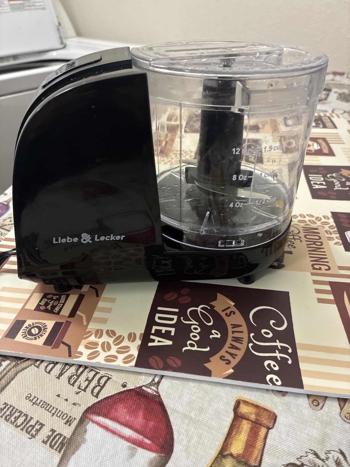 Liebe&Lecker Mini Food Processor 1.5 Cup Electric Food Chopper customer photo 1