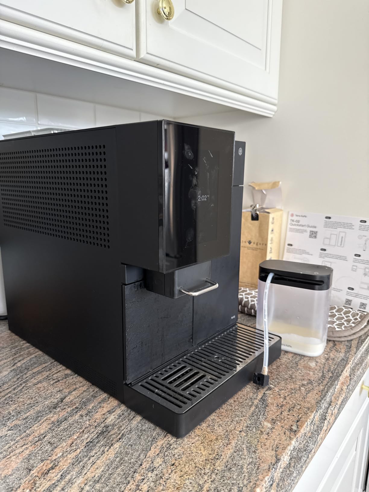 Terra Kaffe TK-02 Super Automatic Espresso Machine - Black customer photo 2