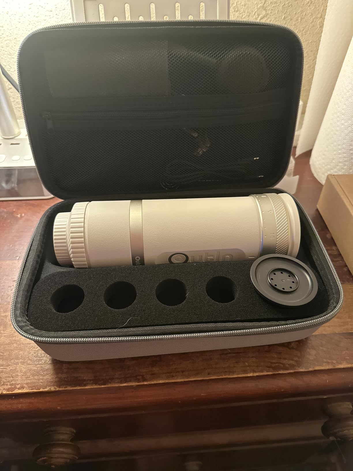 OutIn Fino Portable Electric Coffee Grinder with 28 Precise Grind Settings customer photo 2