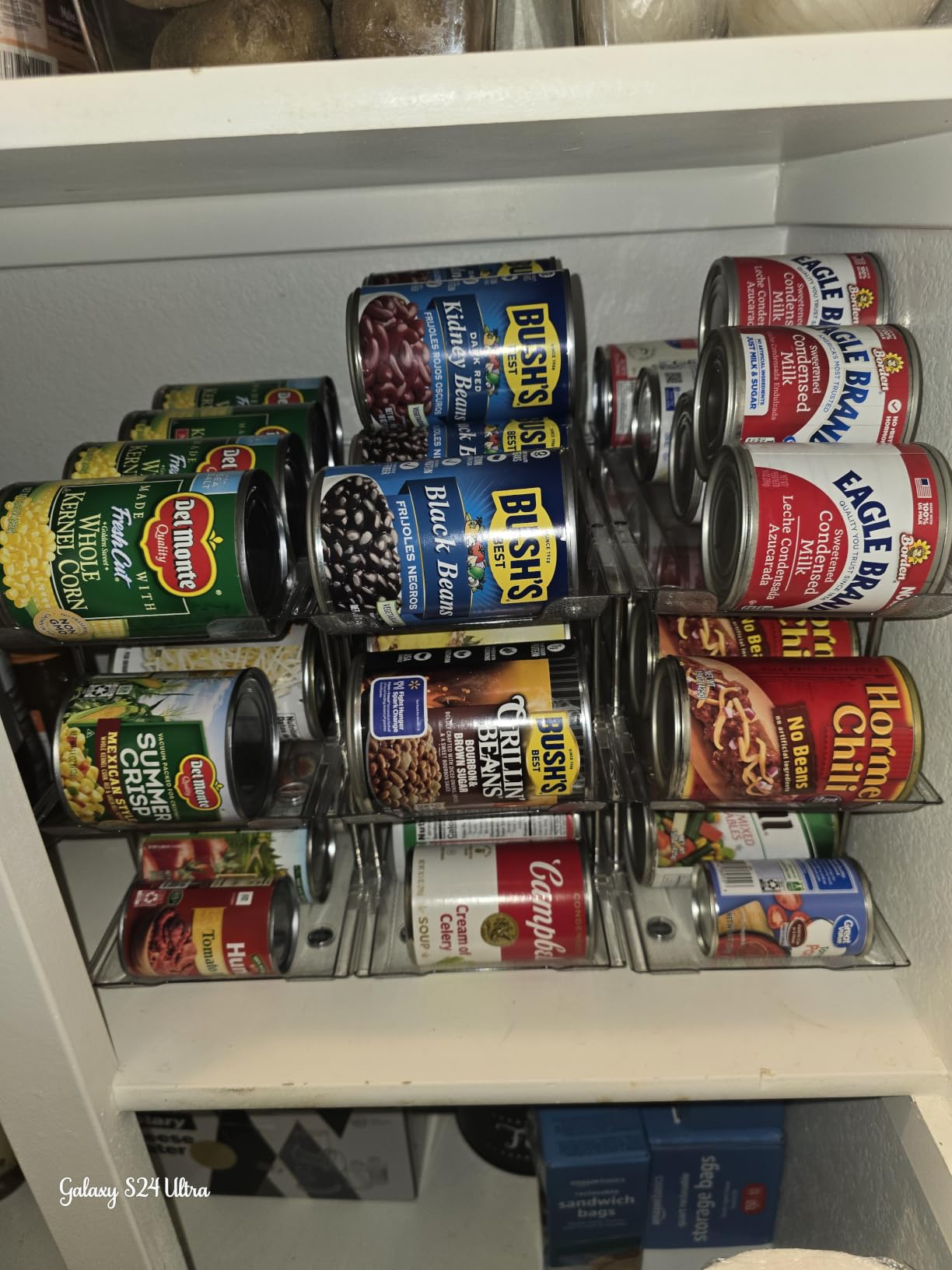 Can Organizer for Pantry, 3 Tier Rolling Can Storage Organizer Pantry customer photo 1