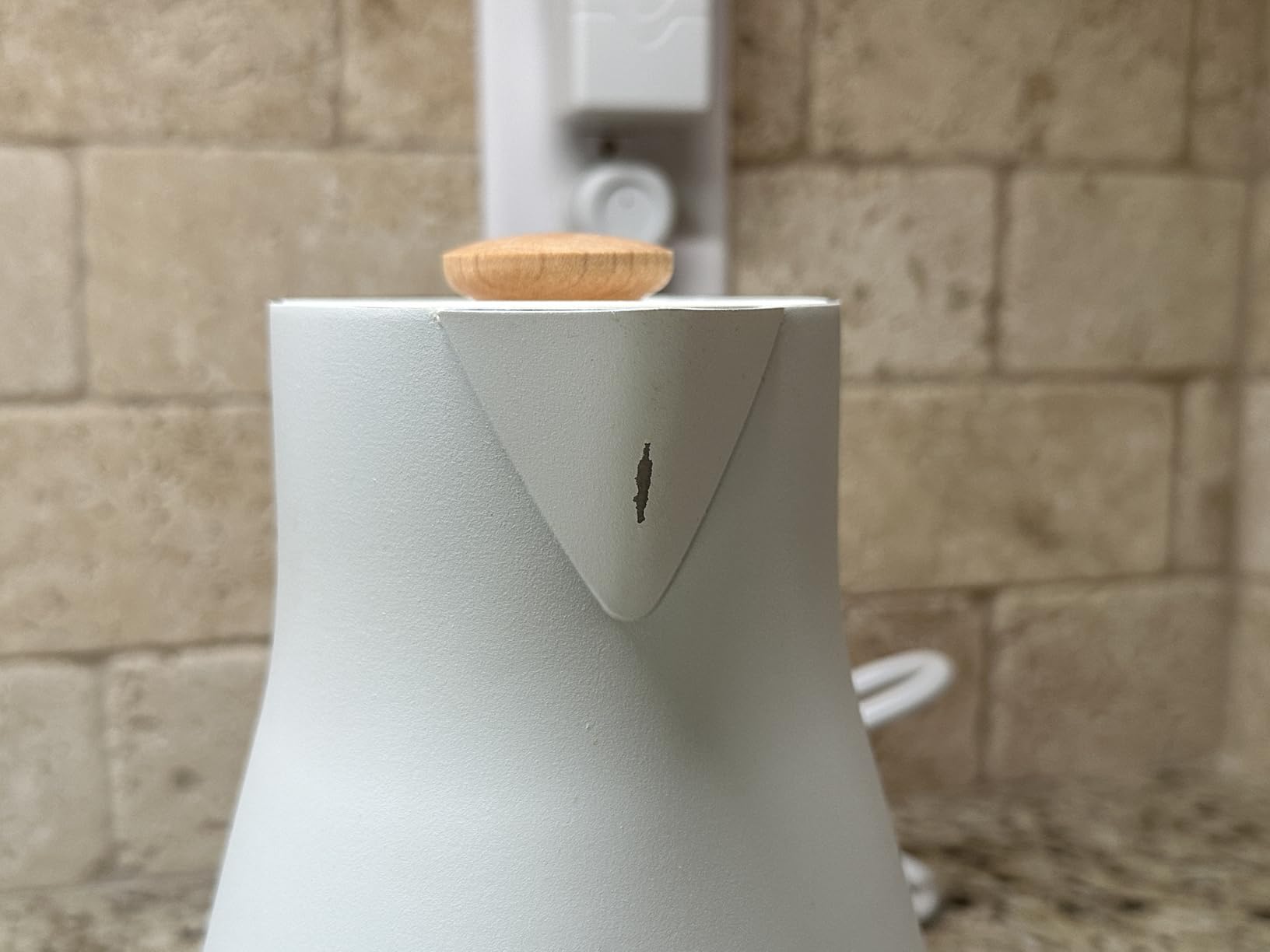 Fellow Corvo EKG Pro Small Electric Tea Kettle for Coffee, 0.9 Liter | Temperature Control, Stainless Steel, Wide Spout, Brew Timer, Smart Scheduling, Quick Heating, Hazy Blue, Maple Handle customer photo 1