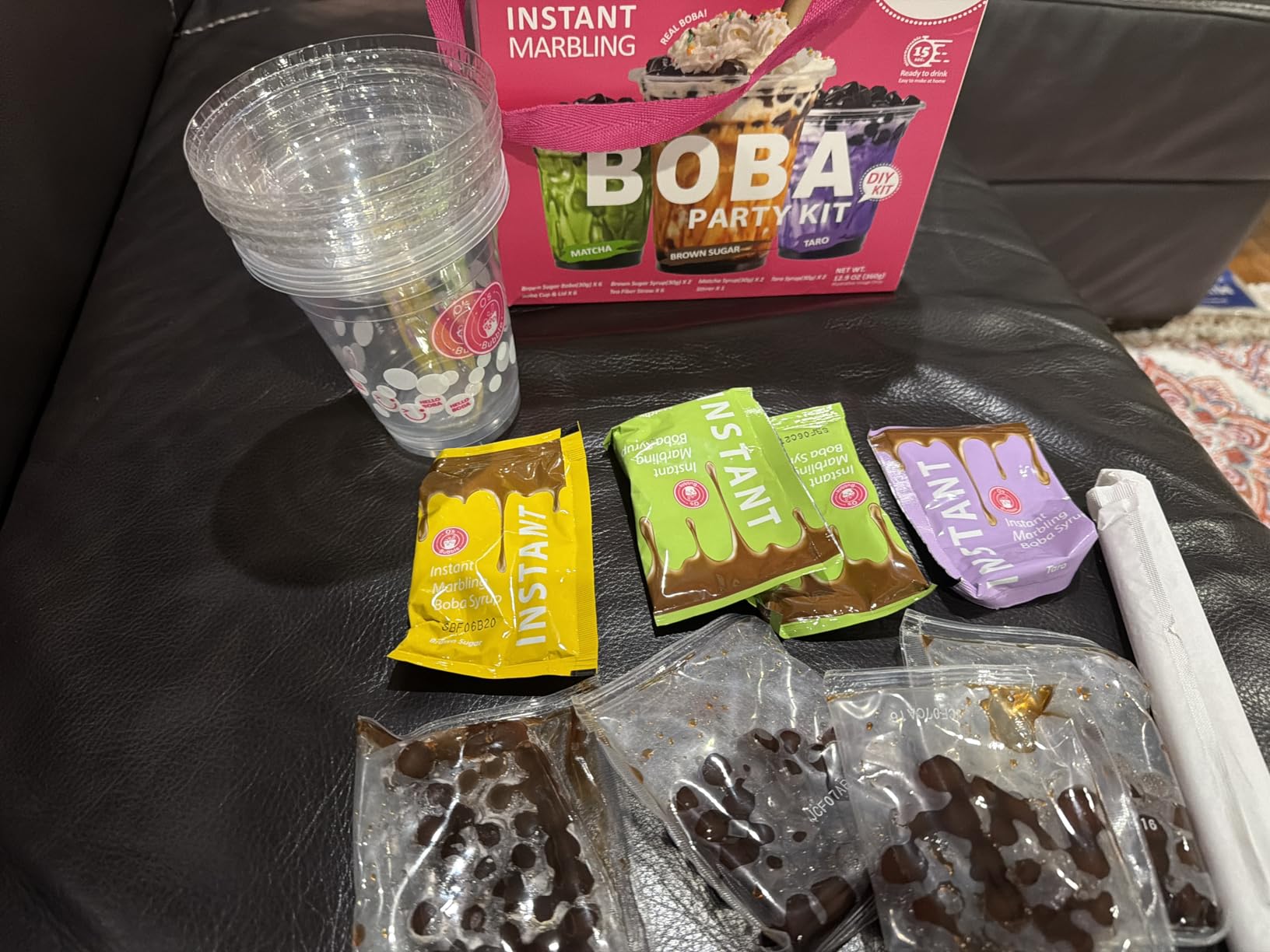 O's Bubble All-in-One Boba Tea Kit for Kids (Party Variety Pack Upgrade) customer photo 1