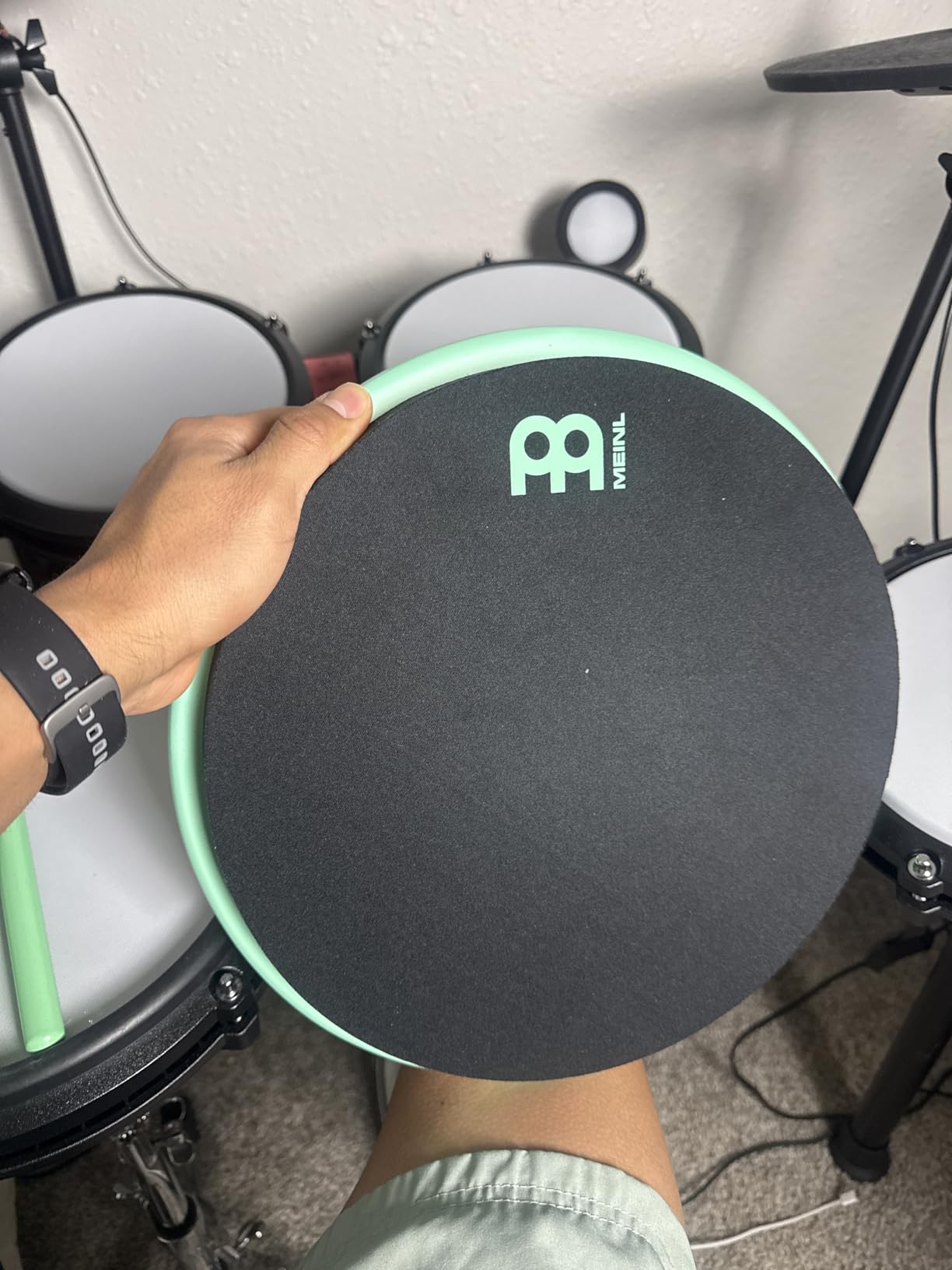 Meinl Cymbals Marshmallow Drum Practice Pad, 4