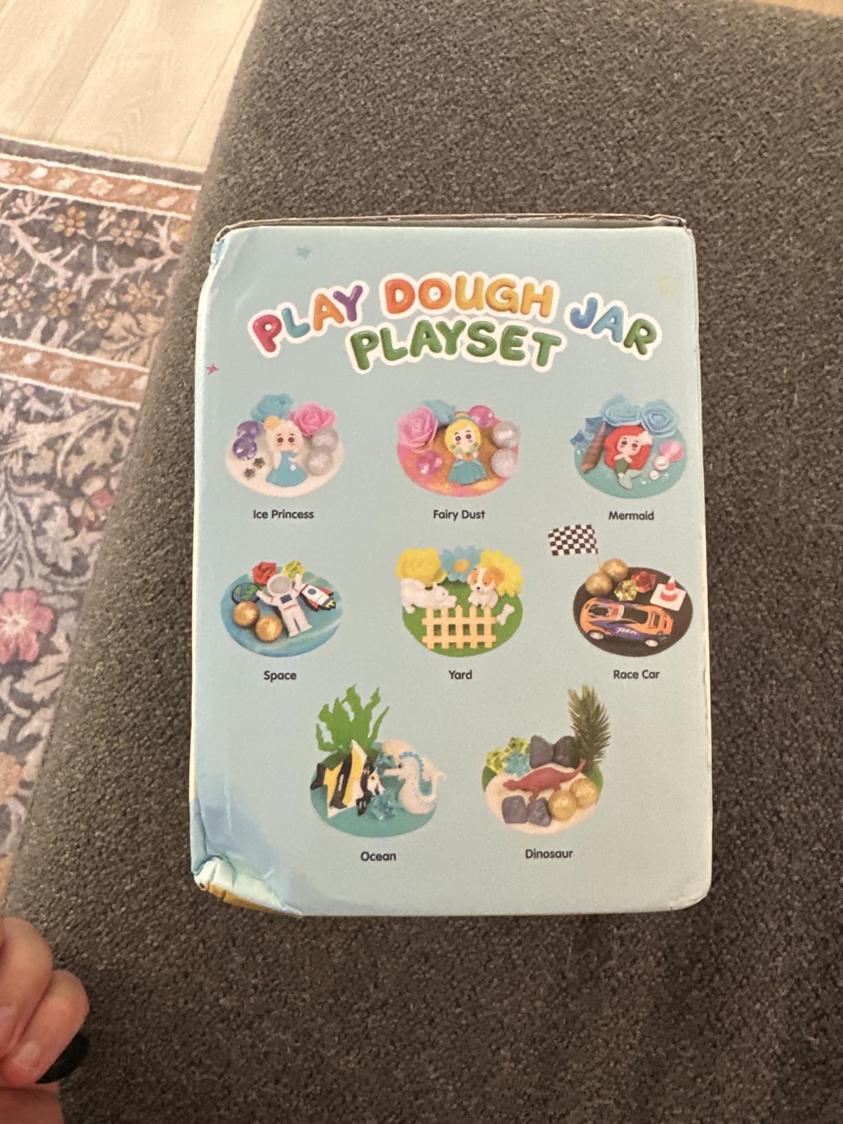 8-Pack Sensory Dough Play Kit for Kids, Reusable Dough Jars, Non-Toxic customer photo 1