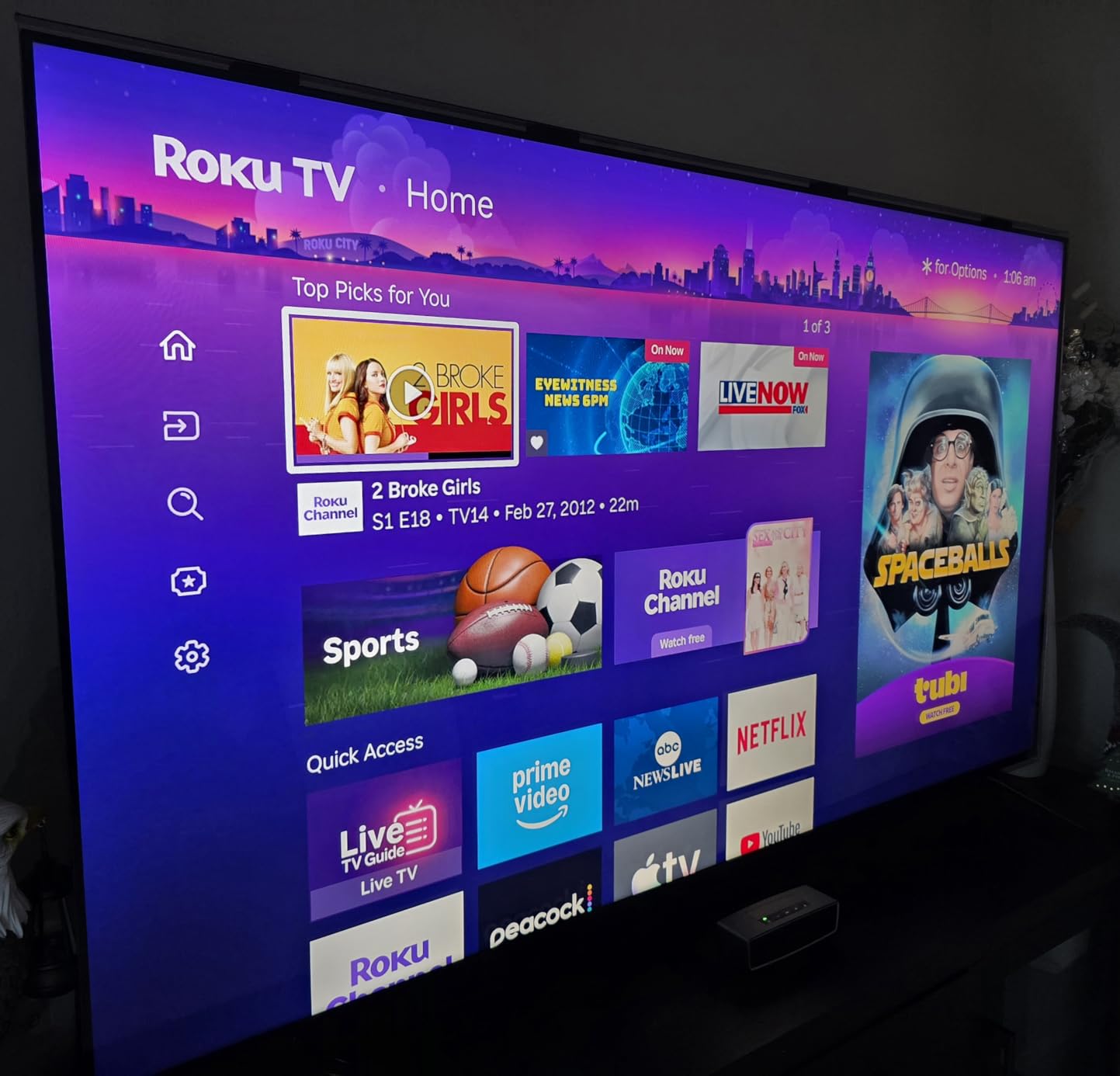 Roku 65-Inch Plus Series Smart TV - 4K QLED Mini-LED TV - RokuTV customer photo 2