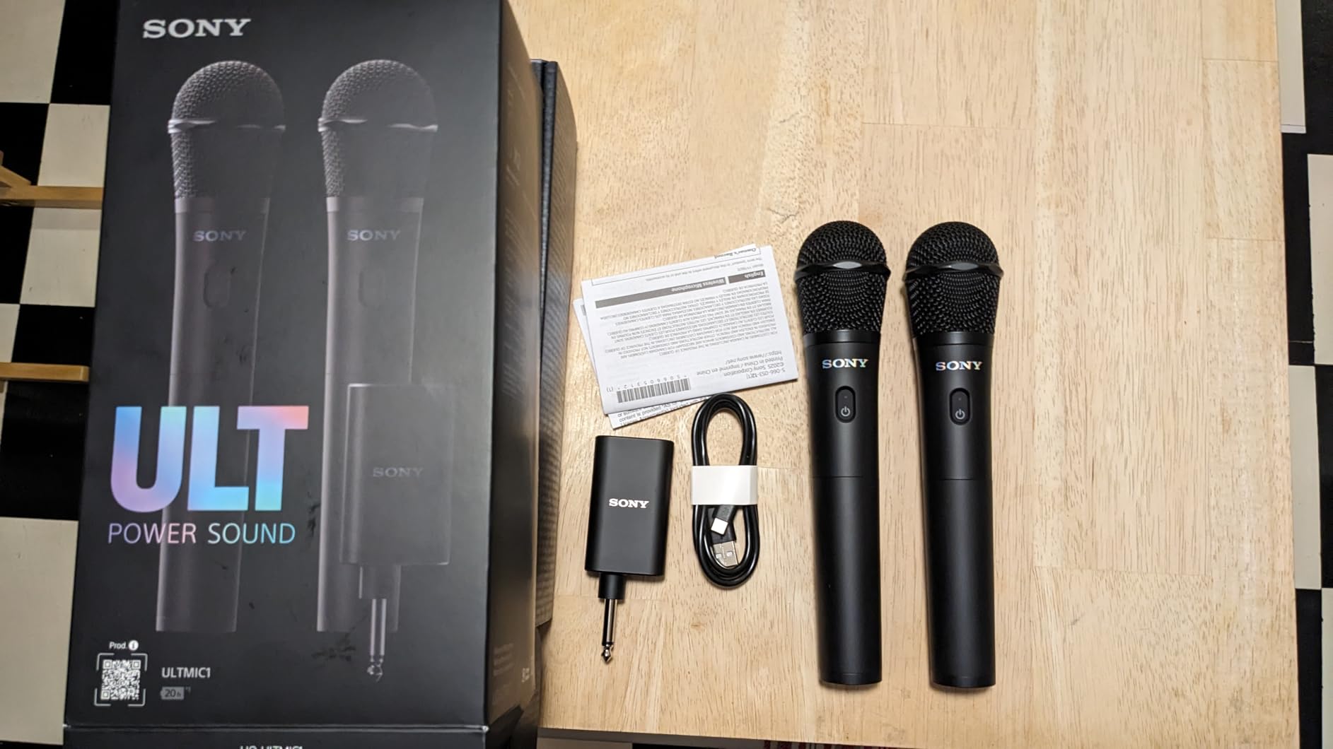 Sony ULT MIC Wireless Microphone for Karaoke, Two Wireless Mics & Receiver customer photo 1