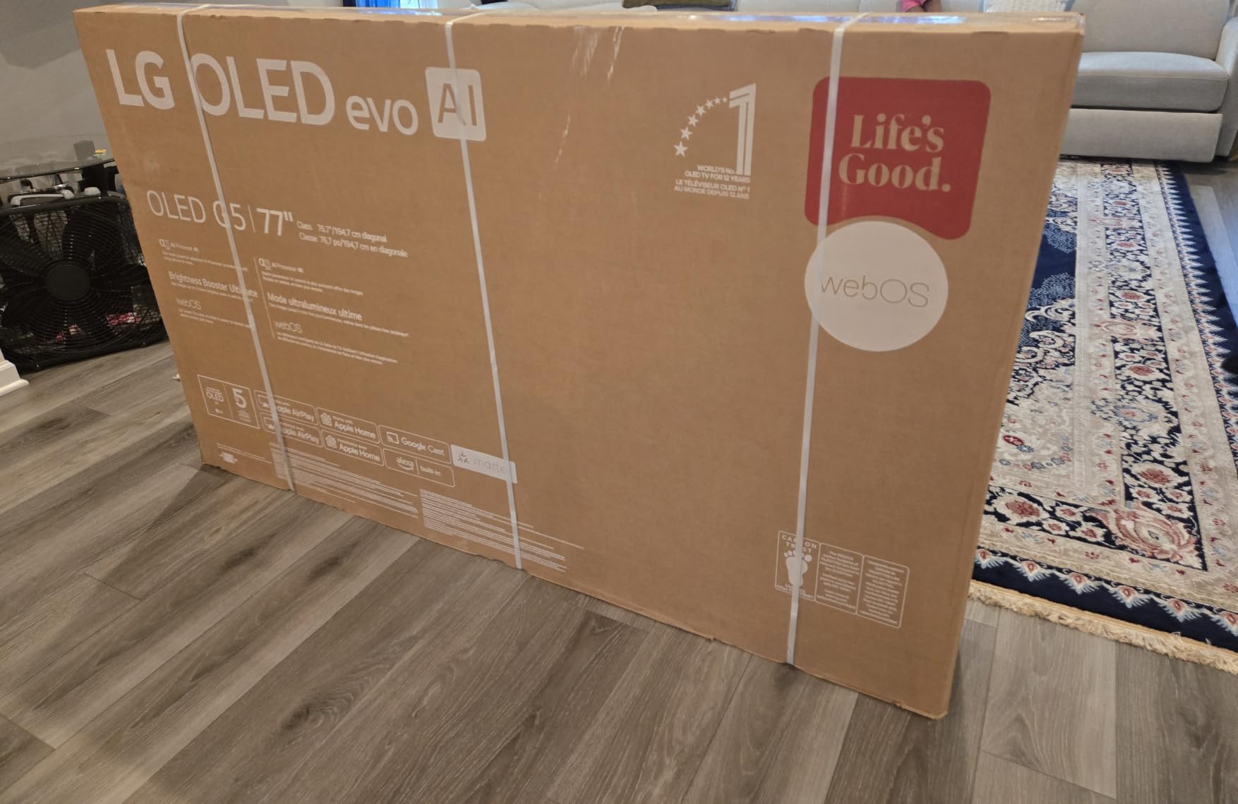 LG 65-Inch OLED evo AI 4K G5 Series Smart TV (OLED65G5WUA, 2025) customer photo 2