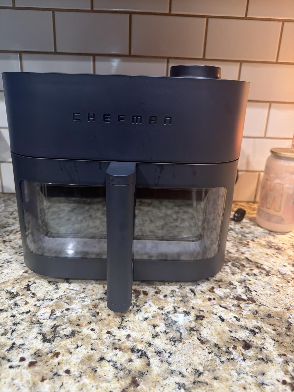 Chefman Crispinator Air Fryer 6-in-1 with 8 Qt capacity, 450°F Max Temp with TurboFry Pro Technology for Fast and Even Results, Viewing Window, Nonstick Ceramic Basket customer photo 2
