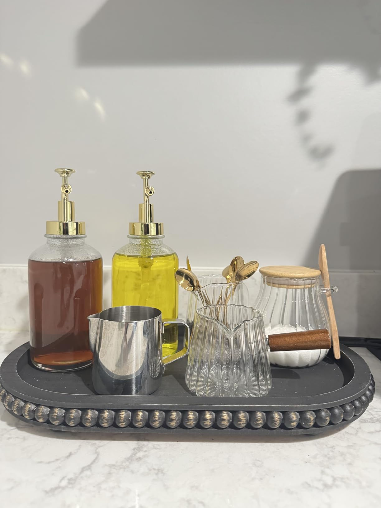 6OZ Espresso Shot Cups with Scale, Glass Measuring Cup, Coffee Accessories customer photo 2