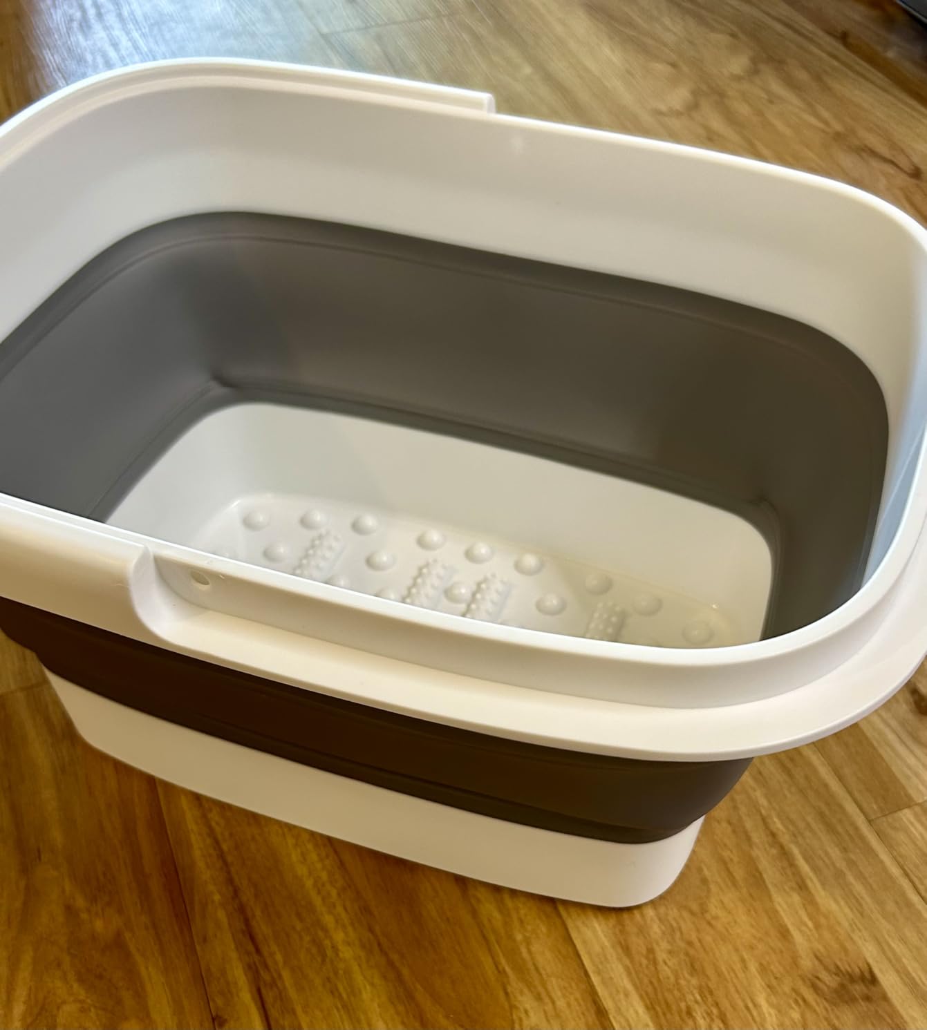 Beinilai Foldable Foot tub with Tea Tree Oil Epsom Salt/Pedicure Foot File customer photo 2