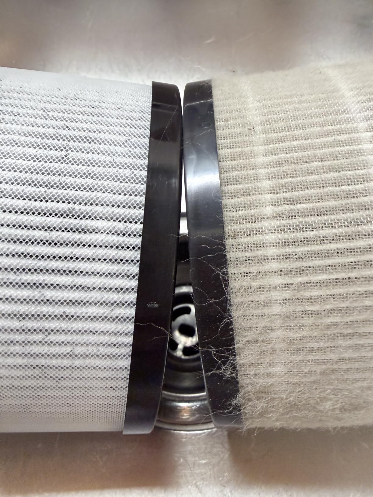 VOOPNU Air Purifiers for Bedroom, High Efficiency Filter, 1076 Ft², Black customer photo 2