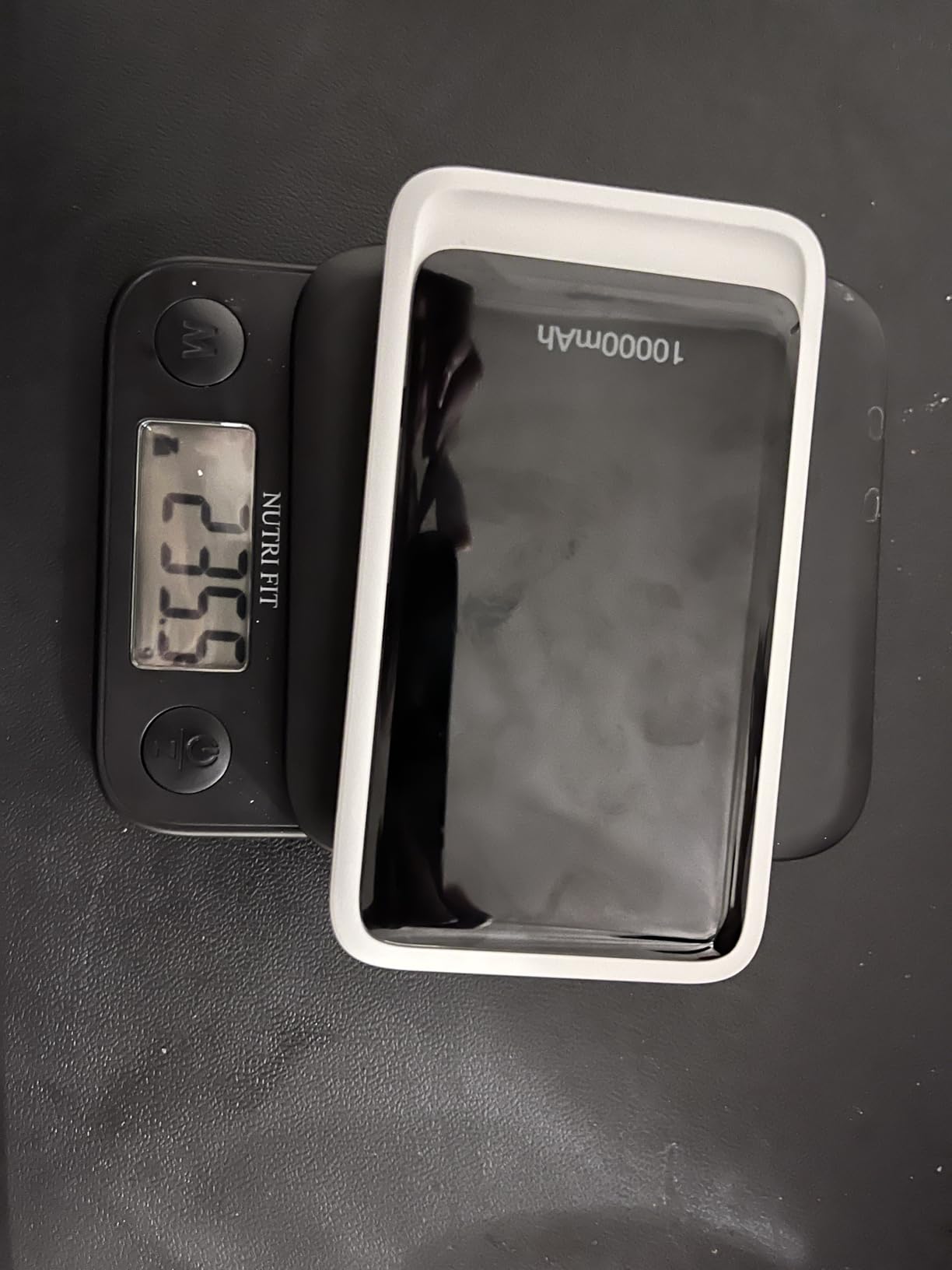 NUTRI FIT Food Scale Small Digital Kitchen Scales Weight Grams Ounces Black customer photo 2