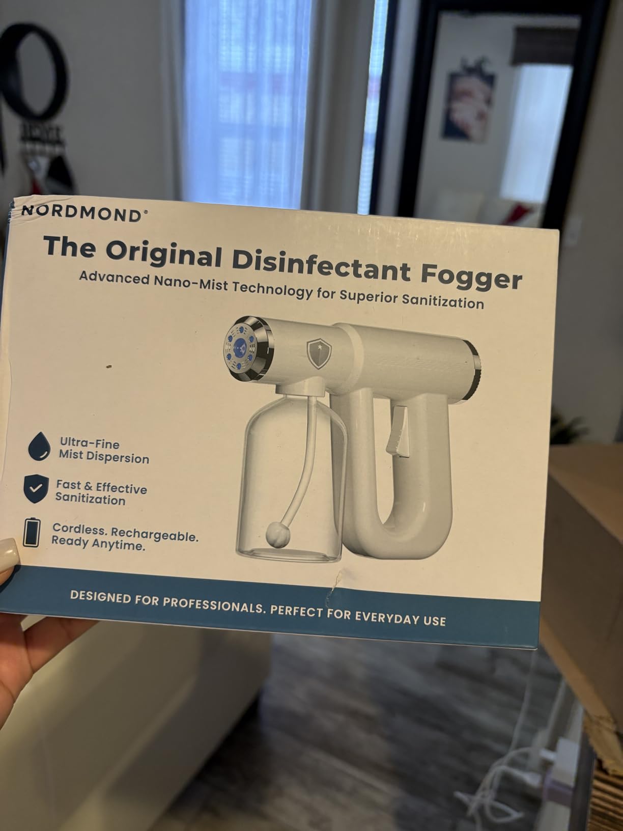 The Original Fogger V2, Precision Nano Mist Sprayer, Rechargeable customer photo 2