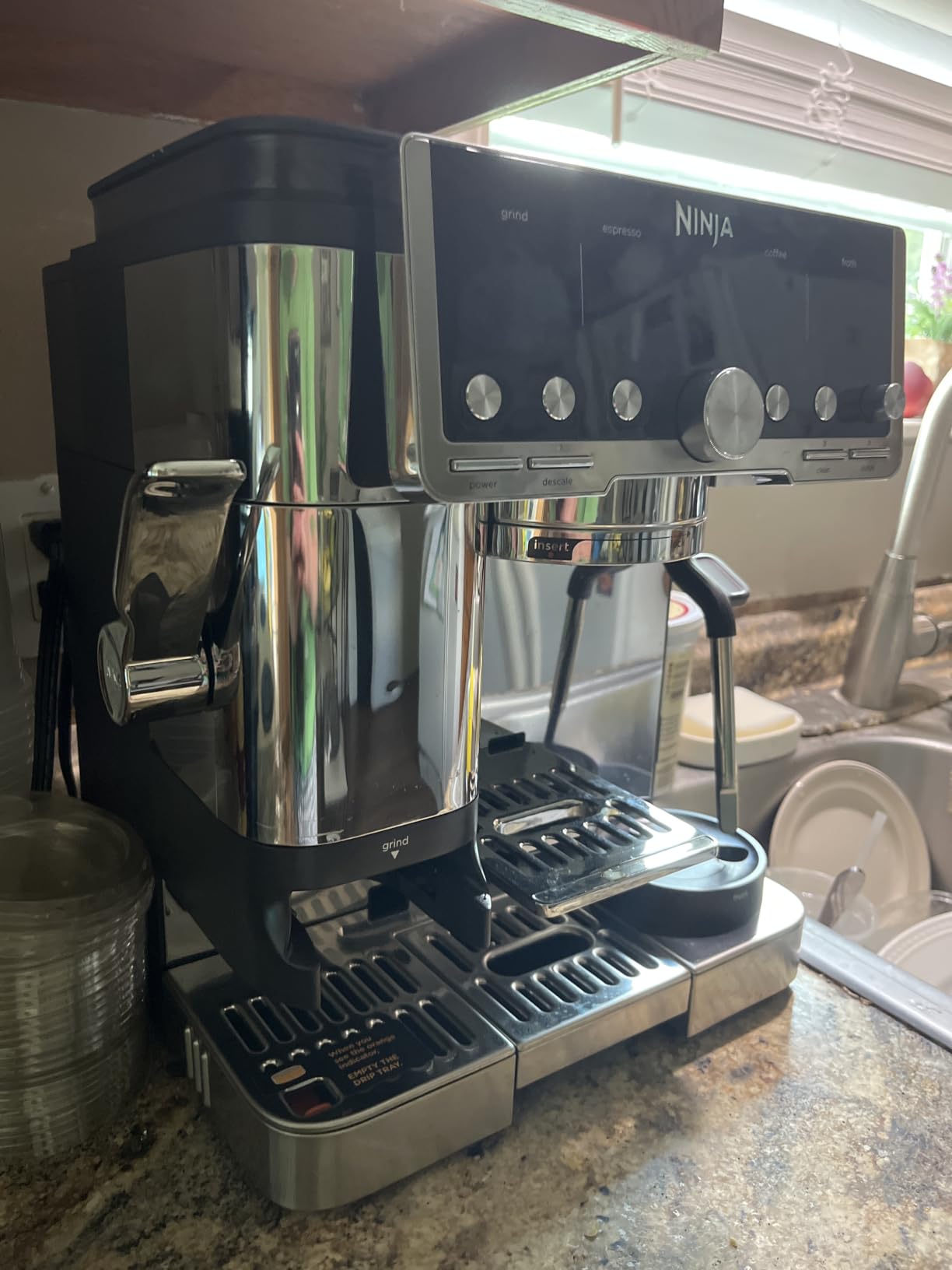 Ninja Luxe Café Pro Series, Espresso, Cold Brew, Hot Water, ES701 | Drip Coffee, Integrated Tamper, Built-in Grinder, Hands-Free Frother for Cappuccinos, Lattes, Americanos, Dairy or Non-Dairy customer photo 1