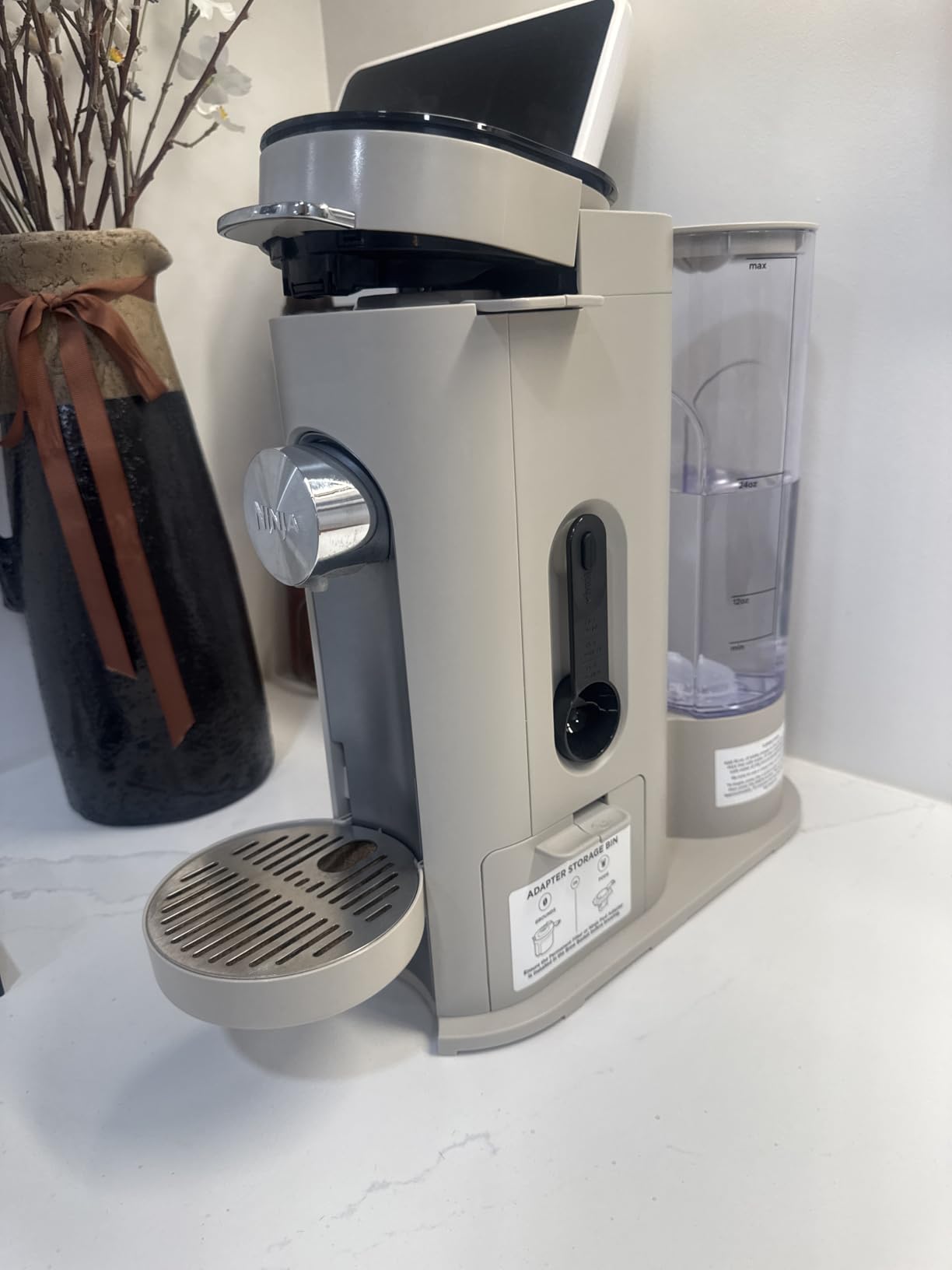Ninja Pods & Grounds Iced Coffee Maker, K-Cup Pod Compatible, Blue, PB041BL customer photo 2