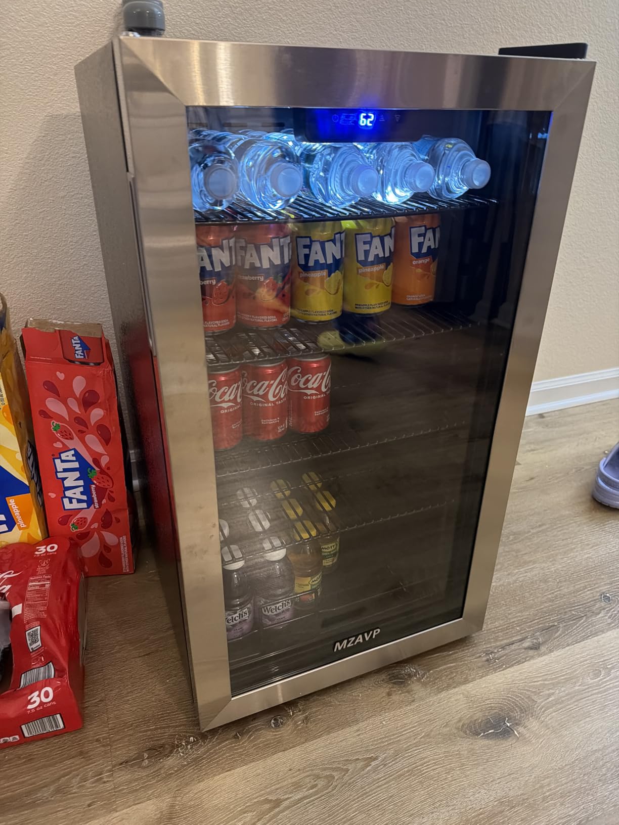 24 Inch Double Drawer Fridge, Stainless Steel Outdoor Beverage Refrigerator for Patio and Kitchen, Freestanding or Built-In, Mobile Grid Organizer, Home and Commercial Use customer photo 2