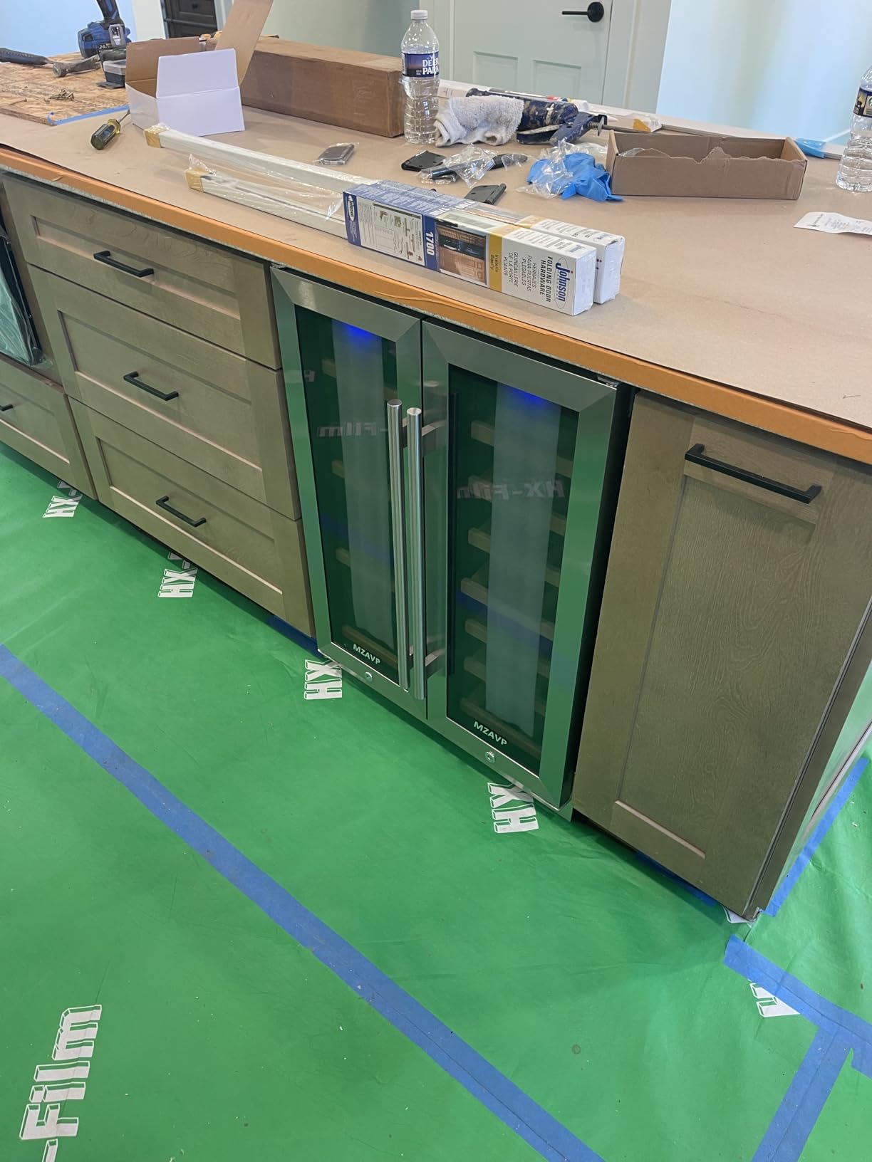 24 Inch Outdoor Beverage Refrigerator, Stainless Steel Outdoor Fridge 180 Can Under Counter Built-in/Freestanding, Waterproof, Fast Cooling, Low Noise - Outdoor Refrigerator for Home and Patio customer photo 2