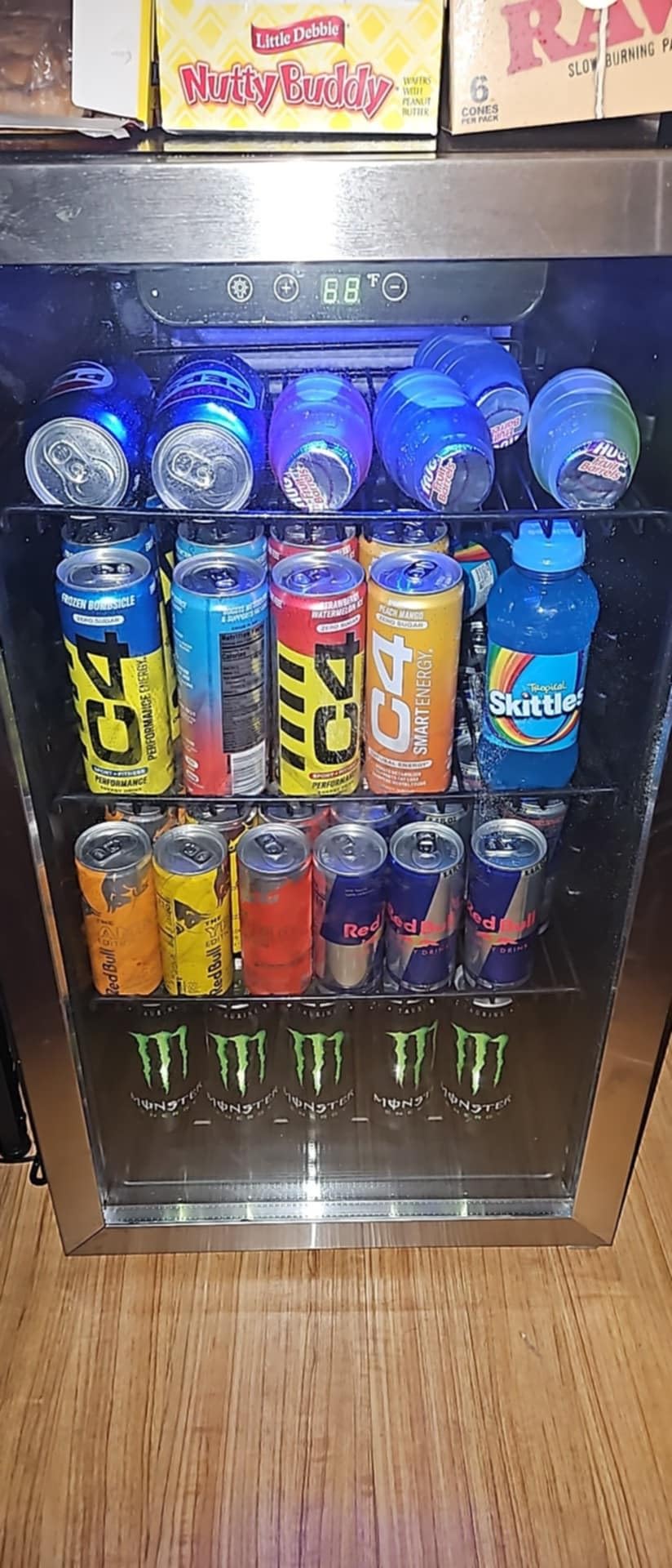 DOGHLY 24 Inch Dual Zone Beverage Refrigerator, 210 Cans Drink Fridge customer photo 1