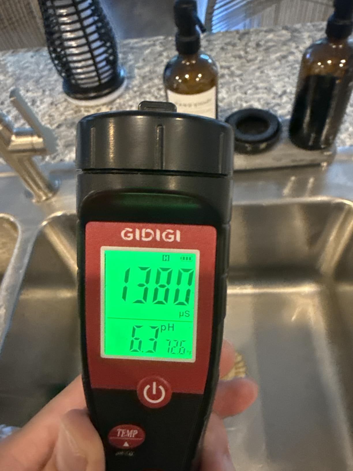 Digital pH Tester for Water, pH Meter for Hydroponic Water customer photo 2