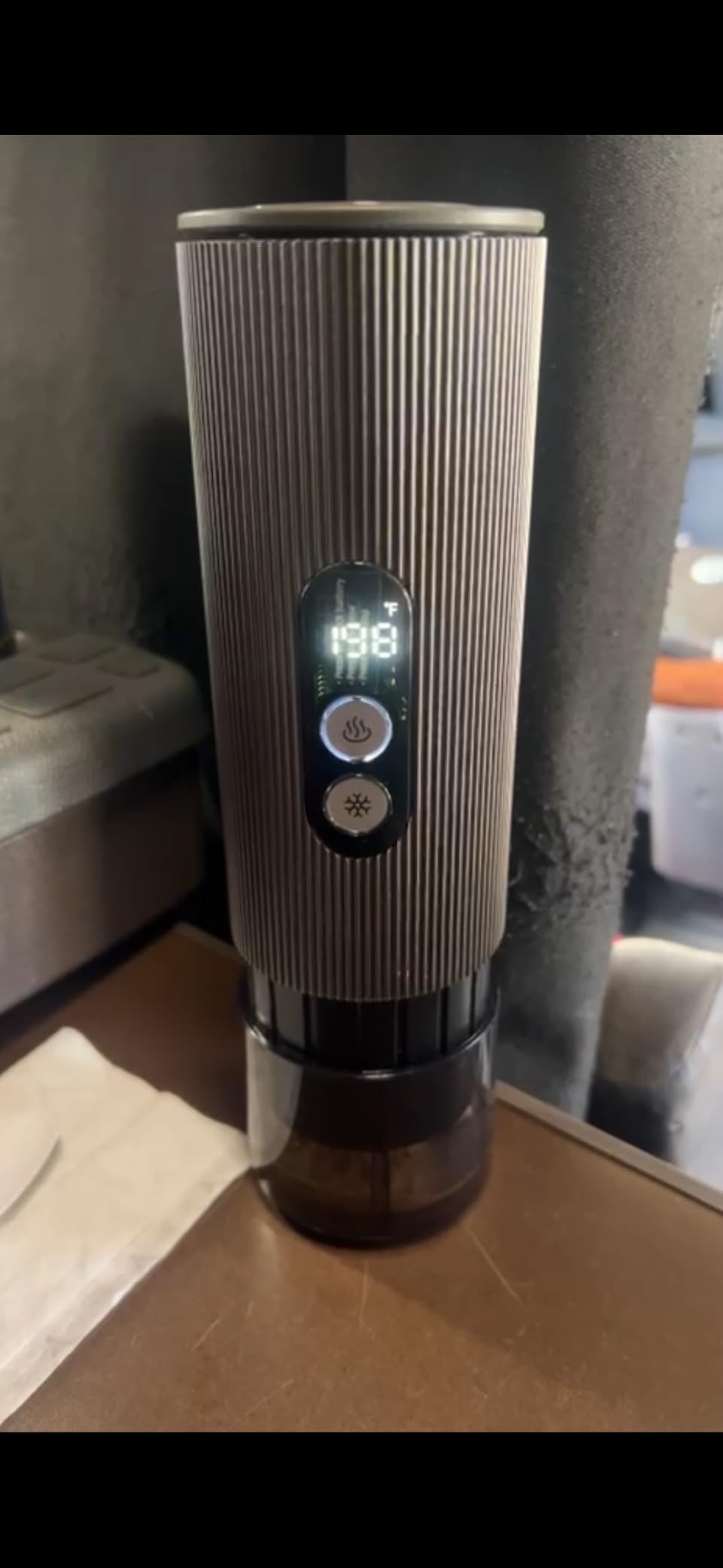 AMZCHEF Portable Coffee Maker for Ground & NS Capsule, 9000mAh Battery customer photo 1