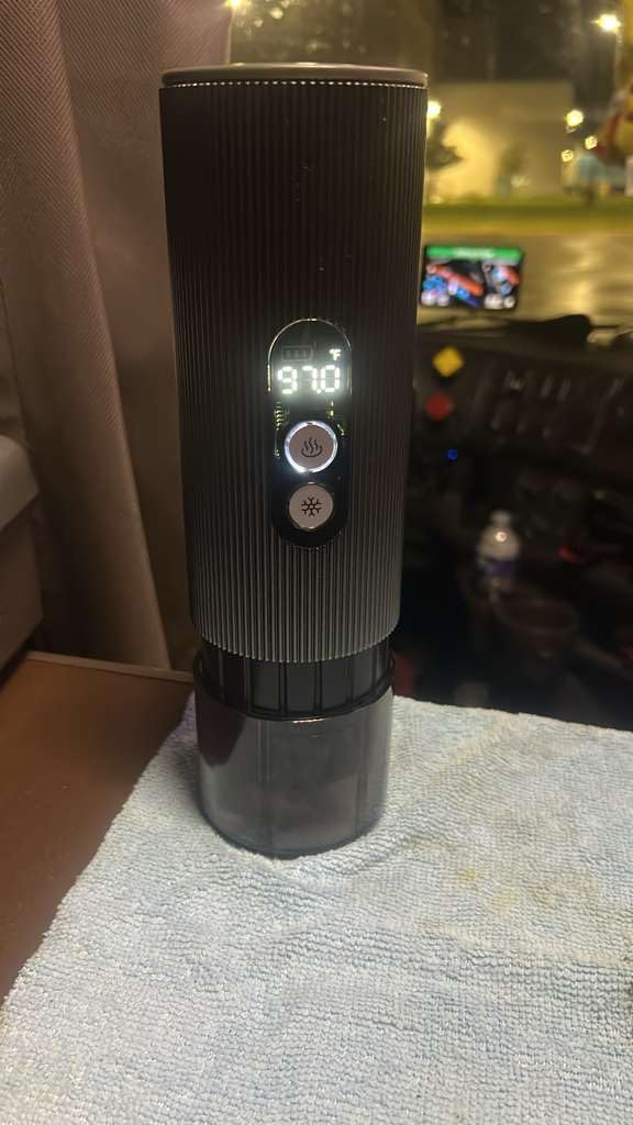 AMZCHEF Portable Coffee Maker for Ground & NS Capsule, 9000mAh Battery customer photo 2