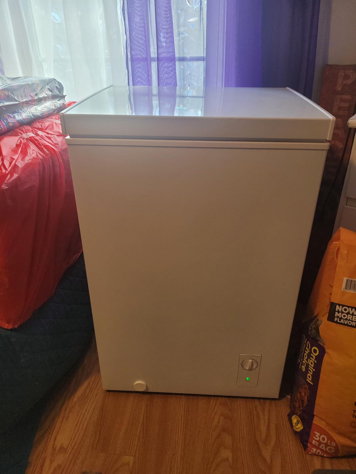 BANGSON 7.1 Cu.Ft Chest Freezer for Apartment, Black customer photo 2