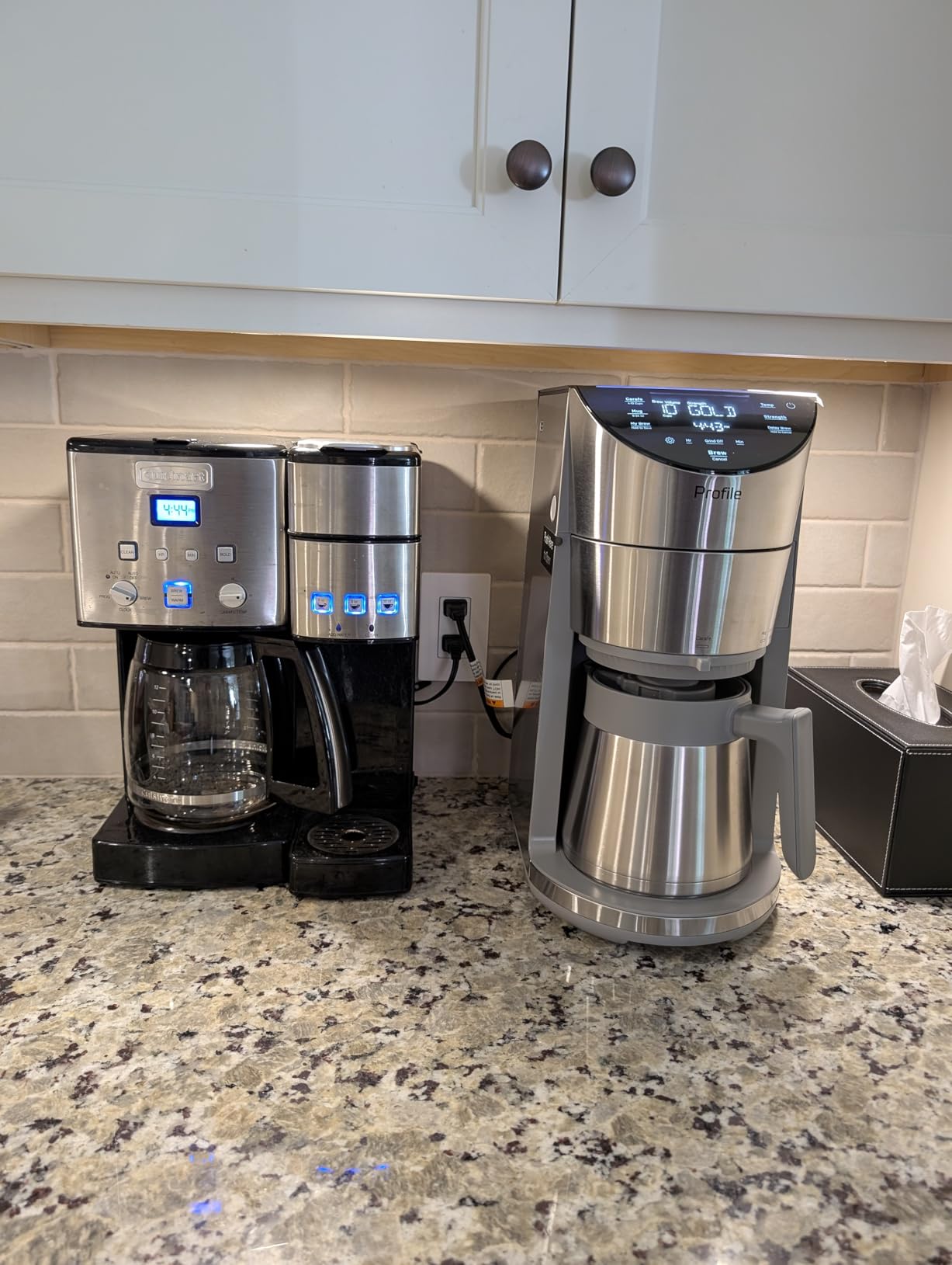 GE Profile Smart Grind & Brew Coffee Maker w/Podless Single Serve, 90oz Water Reservoir, 10 Cup Thermal Carafe, Voice Control, Adjustable Burr Grinder, SCA Certified, Barista-Quality, Stainless Steel customer photo 2