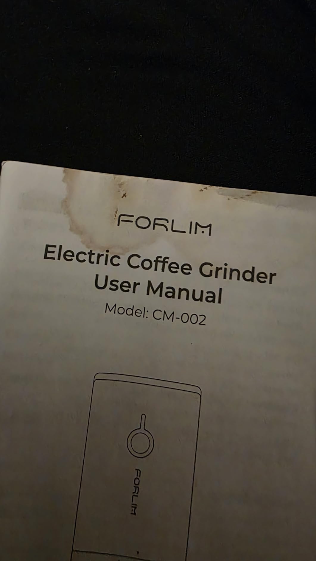 FORLIM Portable Burr Coffee Grinder, 80 Precision Settings, Single-Dose | USB-C Rechargeable, Stainless Steel Conical Burrs, Espresso, Moka Pot, Pour-Over, for Office, Travel & Small Kitchens customer photo 2