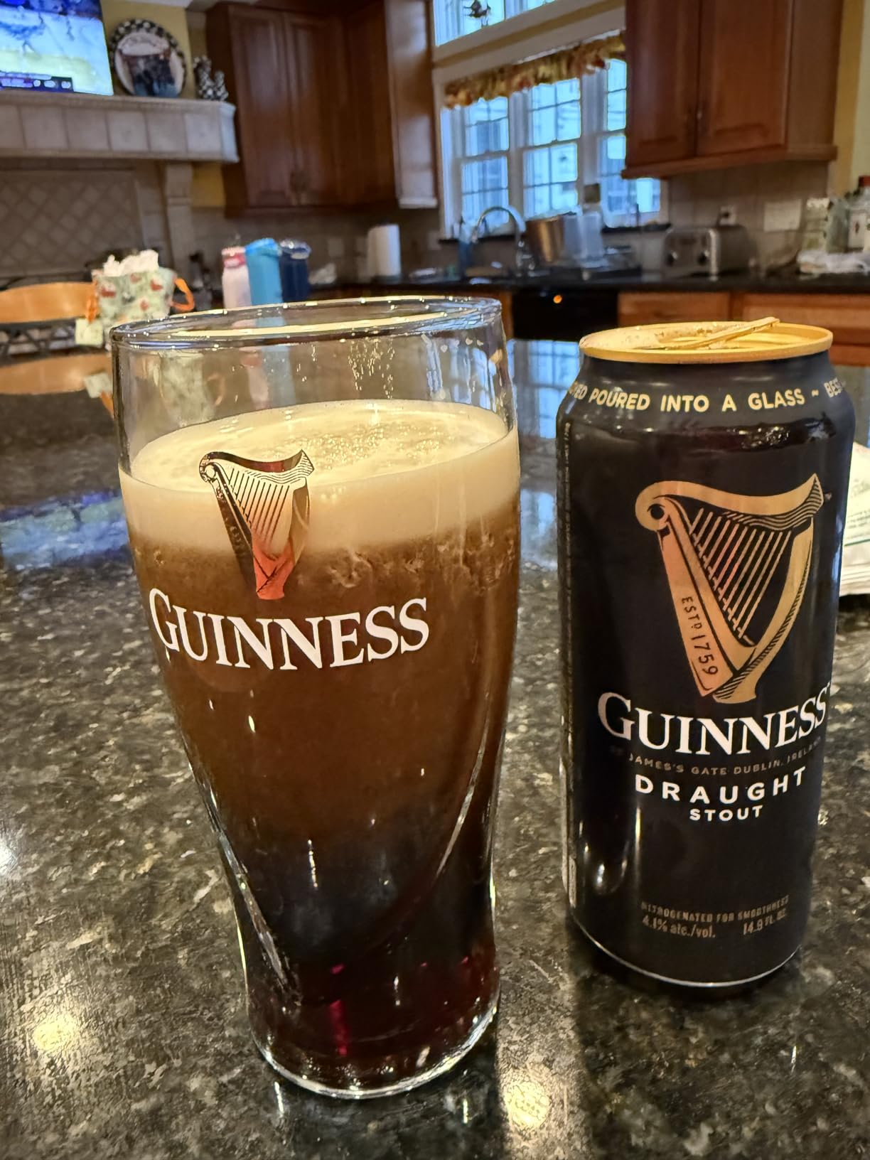 Guinness 20oz Toucan Pint Glass – Twin Pack | Official Merchandise – Vintage Irish Pub Barware customer photo 1