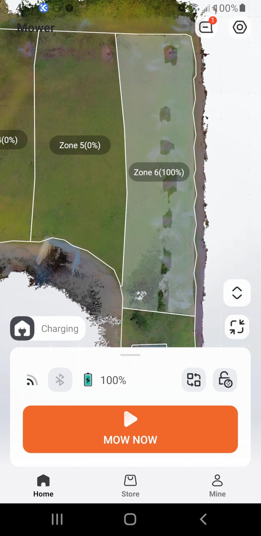 Segway Navimow i215 LiDAR Robot Lawn Mower, Wire Free Robotic Lawn Mower for 0.37 Acre, LiDAR & Vision Dual Fusion, Auto Mapping, Off-Road Wheels for 45% Slopes, Quiet 59 dB(A) Mowing customer photo 2