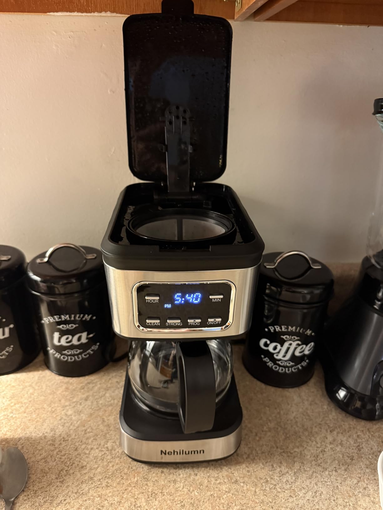 5 Cup Programmable Coffee Maker with Reusable Filter, Auto Shut-Off customer photo 2