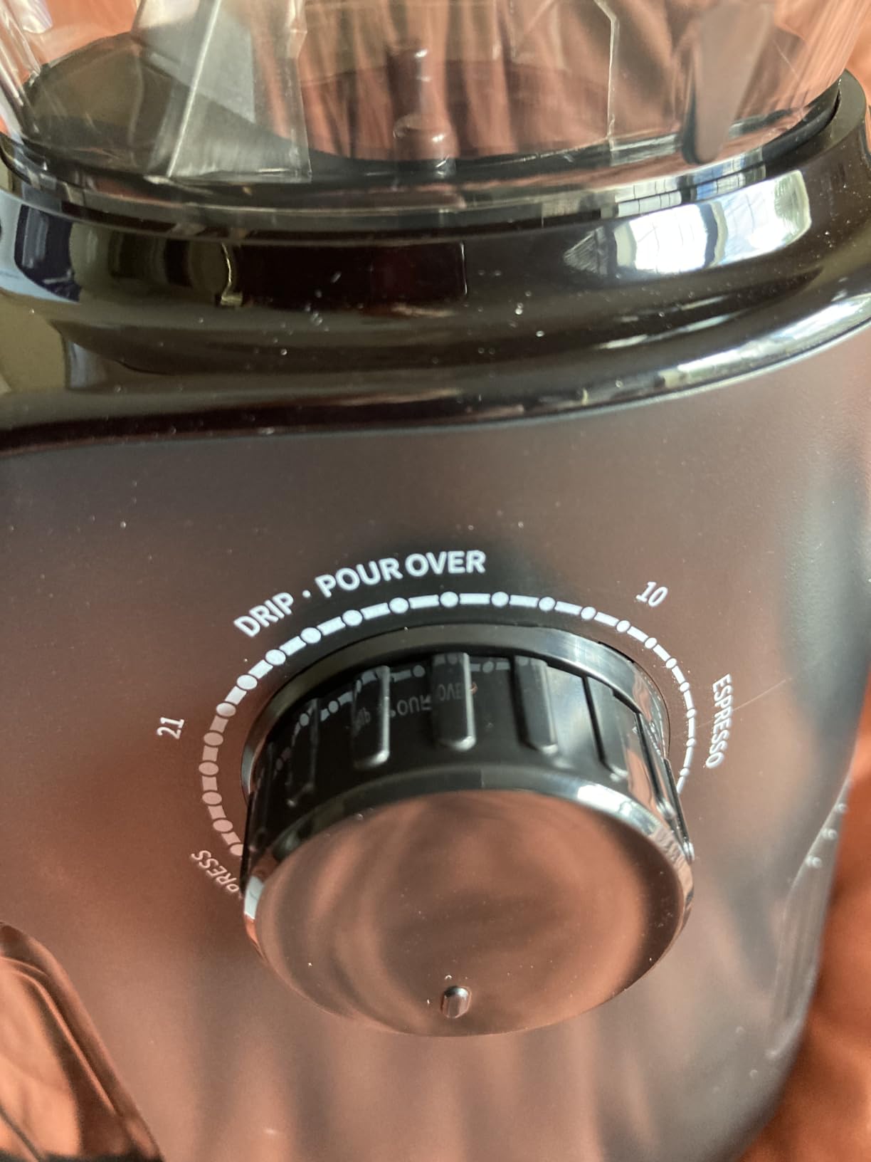 SHARDOR Burr Coffee Bean Grinder, 32 Settings, 40-Second Timer, Black customer photo 1