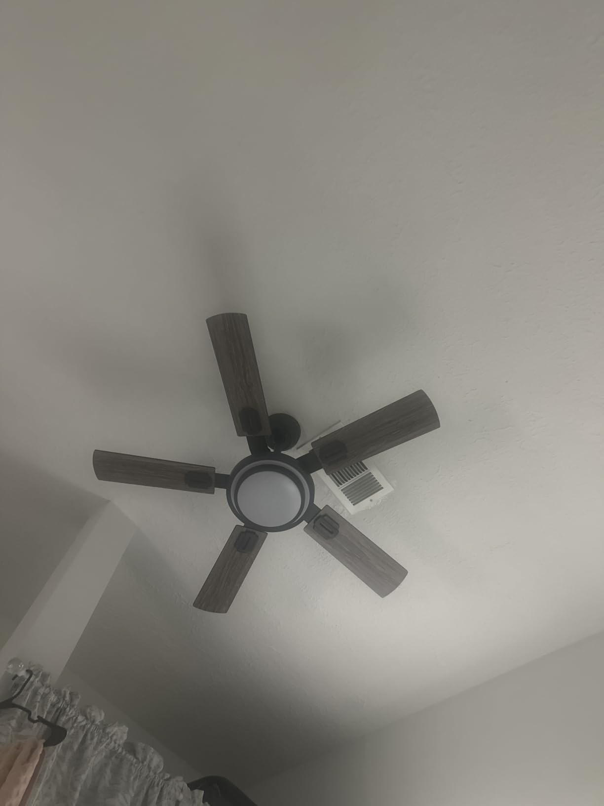 Depuley 72-Inch Ceiling Fans with Lights: Large Ceiling Fans Dual Finish 8 Blades - Rustic Ceiling Fan with Remote Control for Farmhouse Living Room Outdoor Porch Noiseless (Black Walnut) customer photo 1