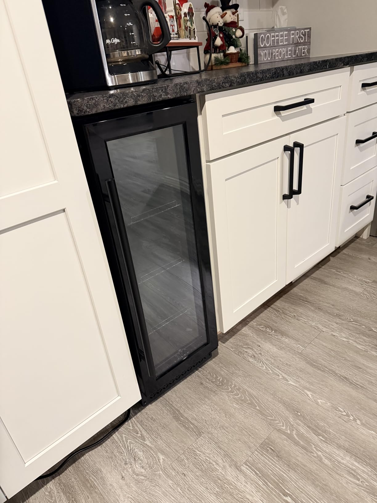 24 Inch Outdoor Beverage Refrigerator, 180 Cans Drink Fridge with Stainless Steel Door Built-In or Freestanding, Outdoor Fridge for Patio & Waterproof for Soda Beer Wine-Kitchen Bar Office customer photo 1