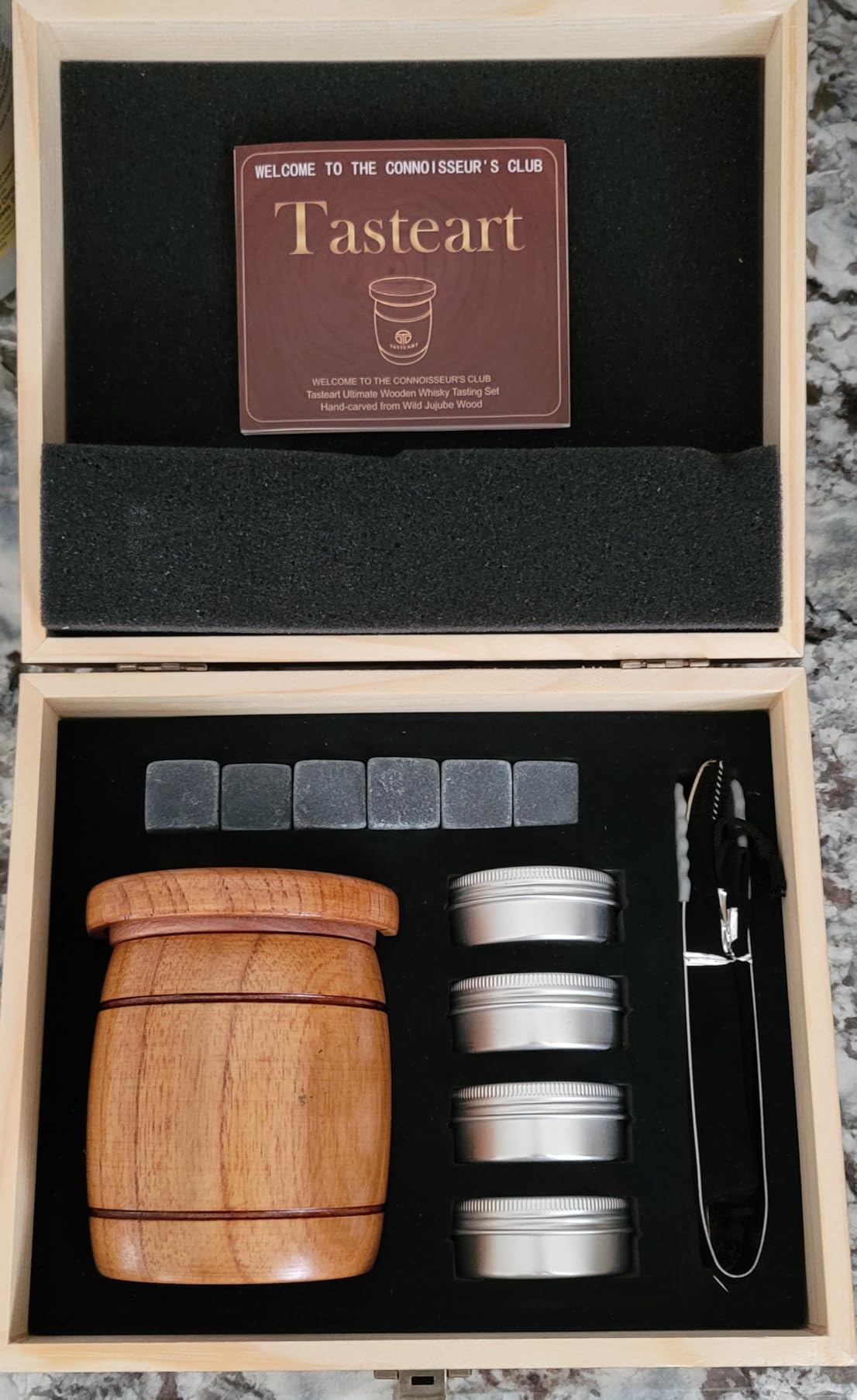 20-pcs Whiskey Smoker Kit, bourbon Glass & Cocktail Set, Men Gift customer photo 1