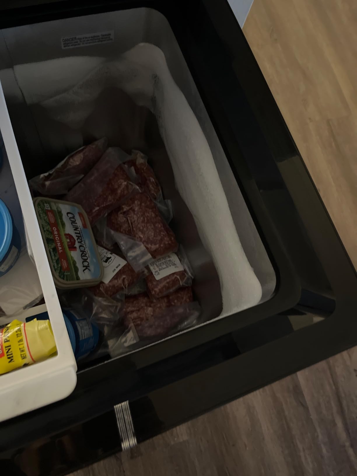 TABU 5.0 Cubic Feet Chest Freezer, Compact Deep Freezer, Black customer photo 1