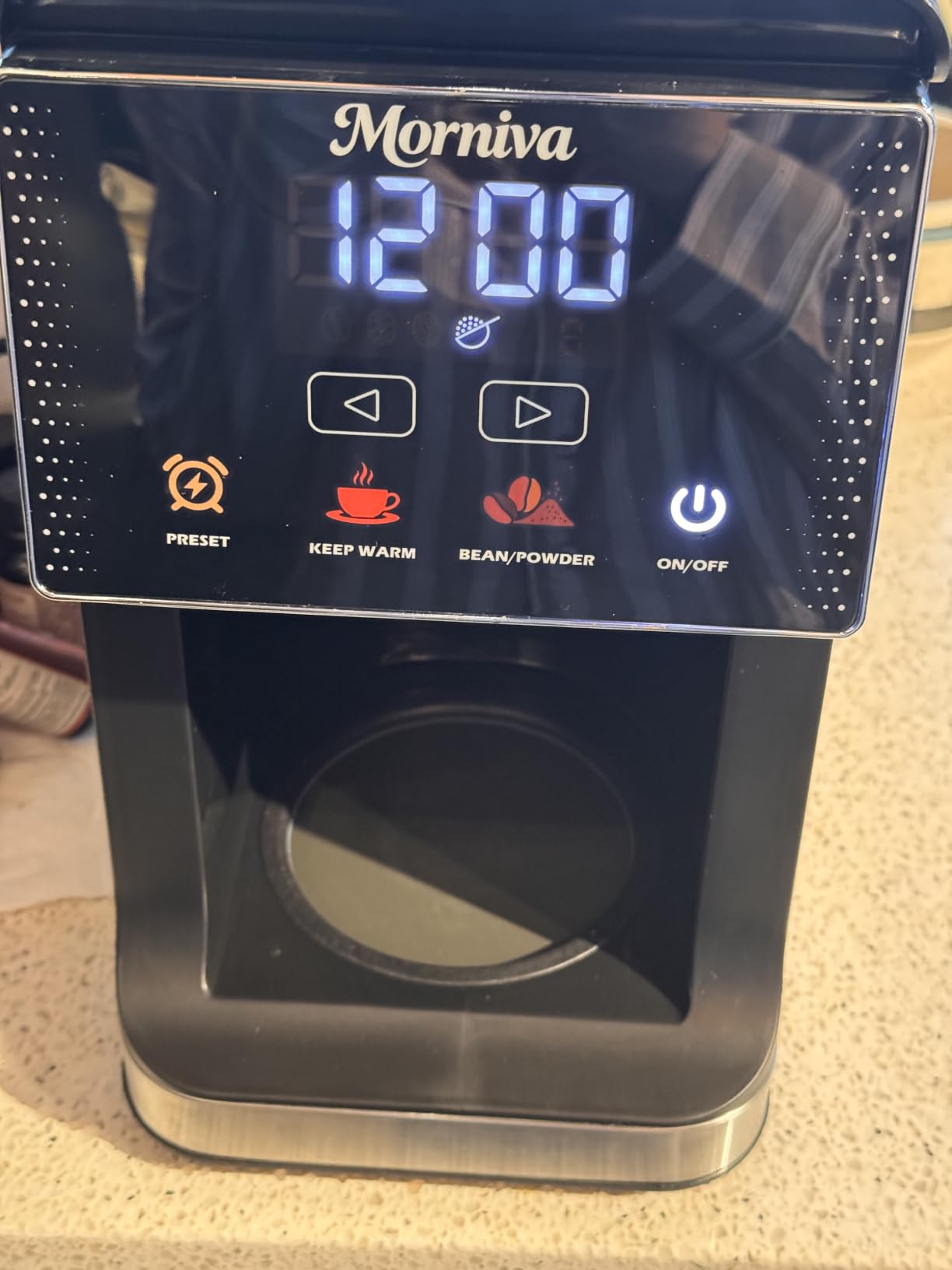Drip Coffee Maker with Built-In Grinder 5-Cup customer photo 1