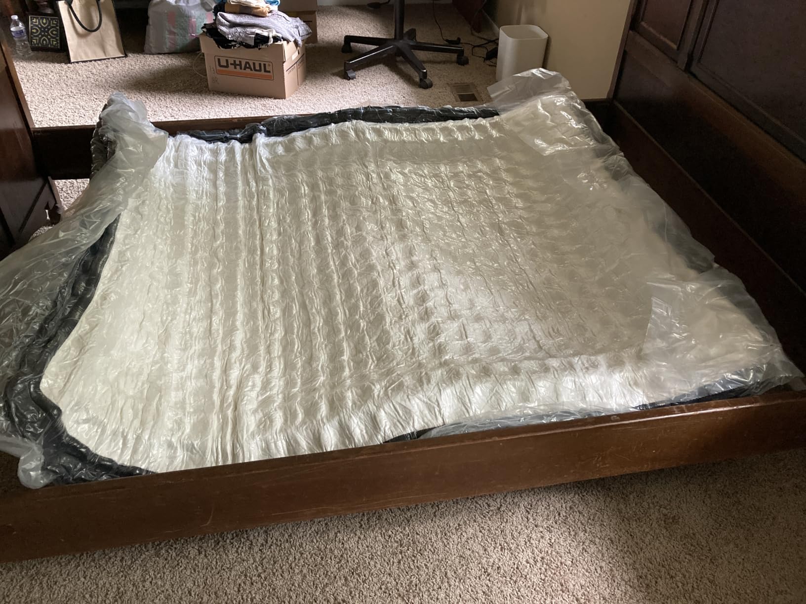 Sleepmax Extra Firm Queen Mattress 12 Inch, Hybrid Mattress Pain Relieving customer photo 1