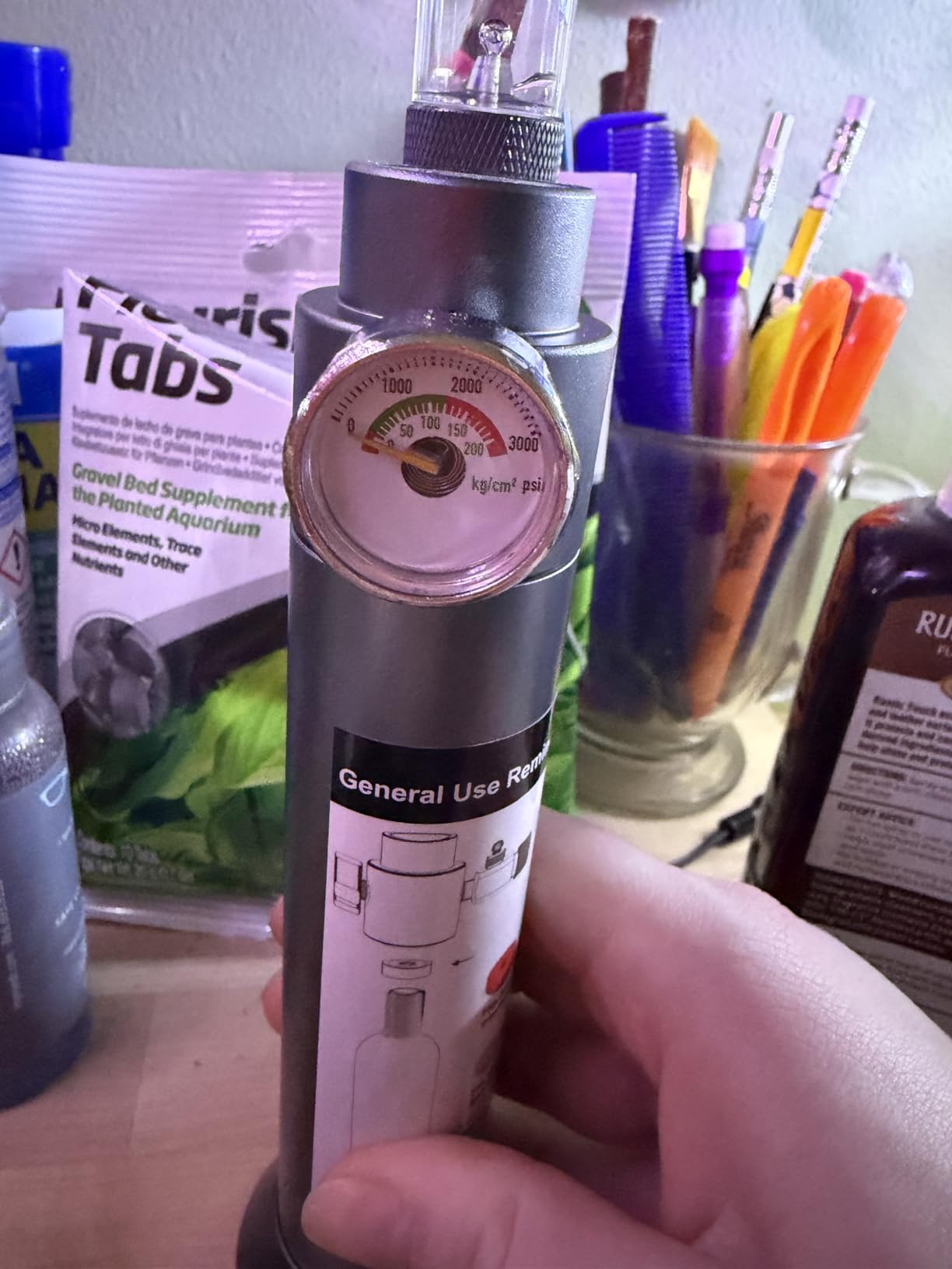 FZONE 80g Desktop Aquarium Complete CO2 kit with Solenoid and CO2 Cartridge customer photo 1