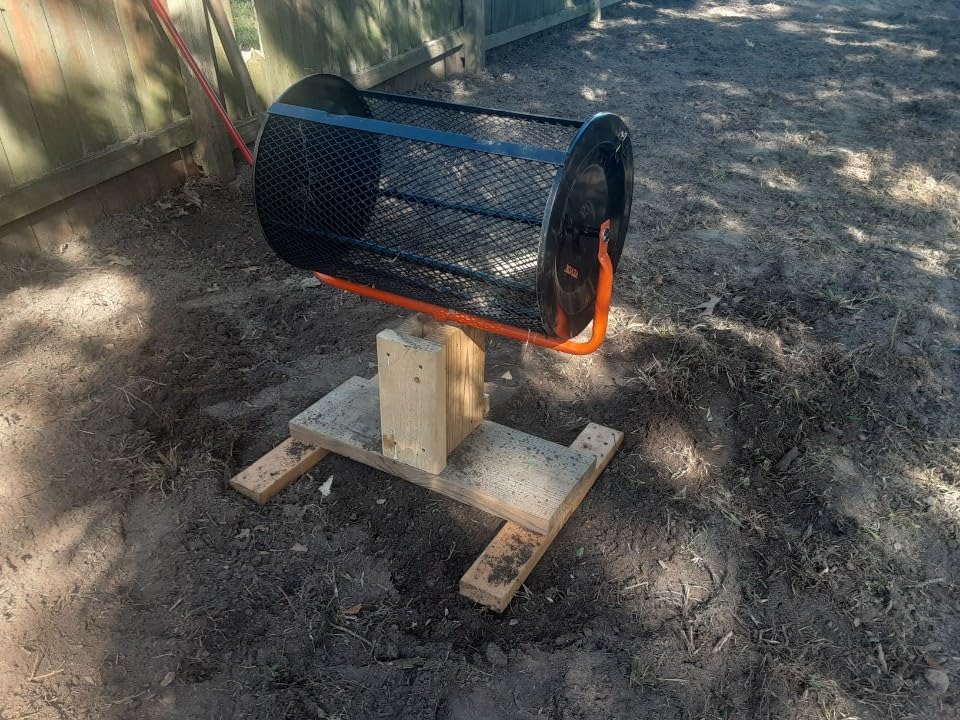 VEVOR Broadcast Spreader 130 lbs Capacity Hopper Walk-Behind Push Spreader | for Lawn & Garden Care, 12 ft Spreading Width, 13