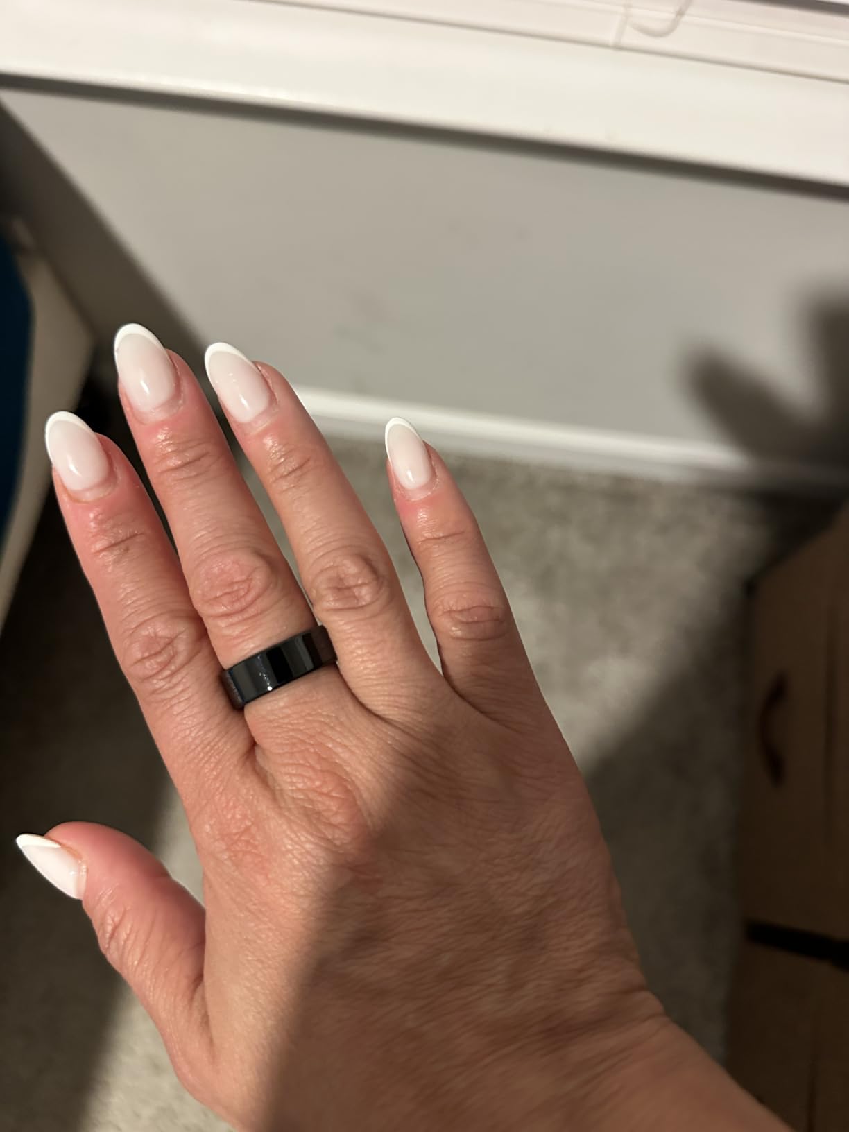 Women Men Smart Ring Health Tracker, Sleep Exercise Health Monitoring Wearable Device, IP68 Waterproof, iOS/Android Compatible, No Subscription Required, 5‑Day Long Lasting Battery (Rose Gold, 8) customer photo 2