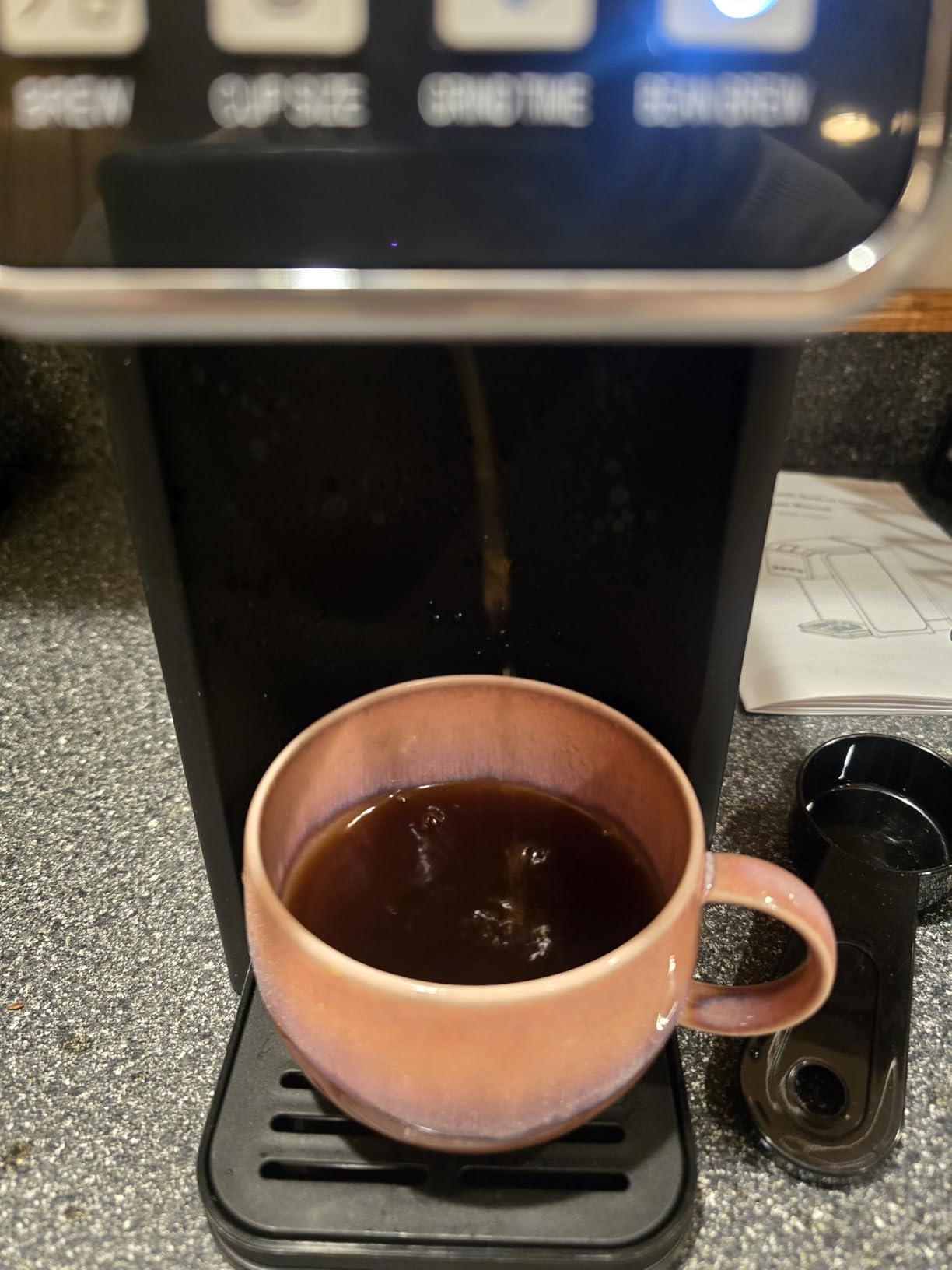 Horavie Single Serve Coffee Maker with Built-in Grinder customer photo 1