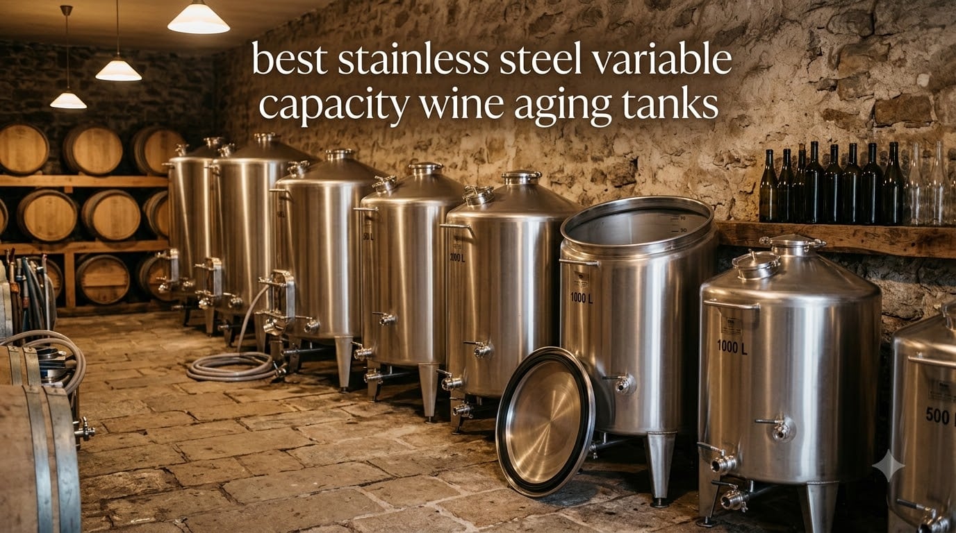 best stainless steel variable capacity wine aging tanks