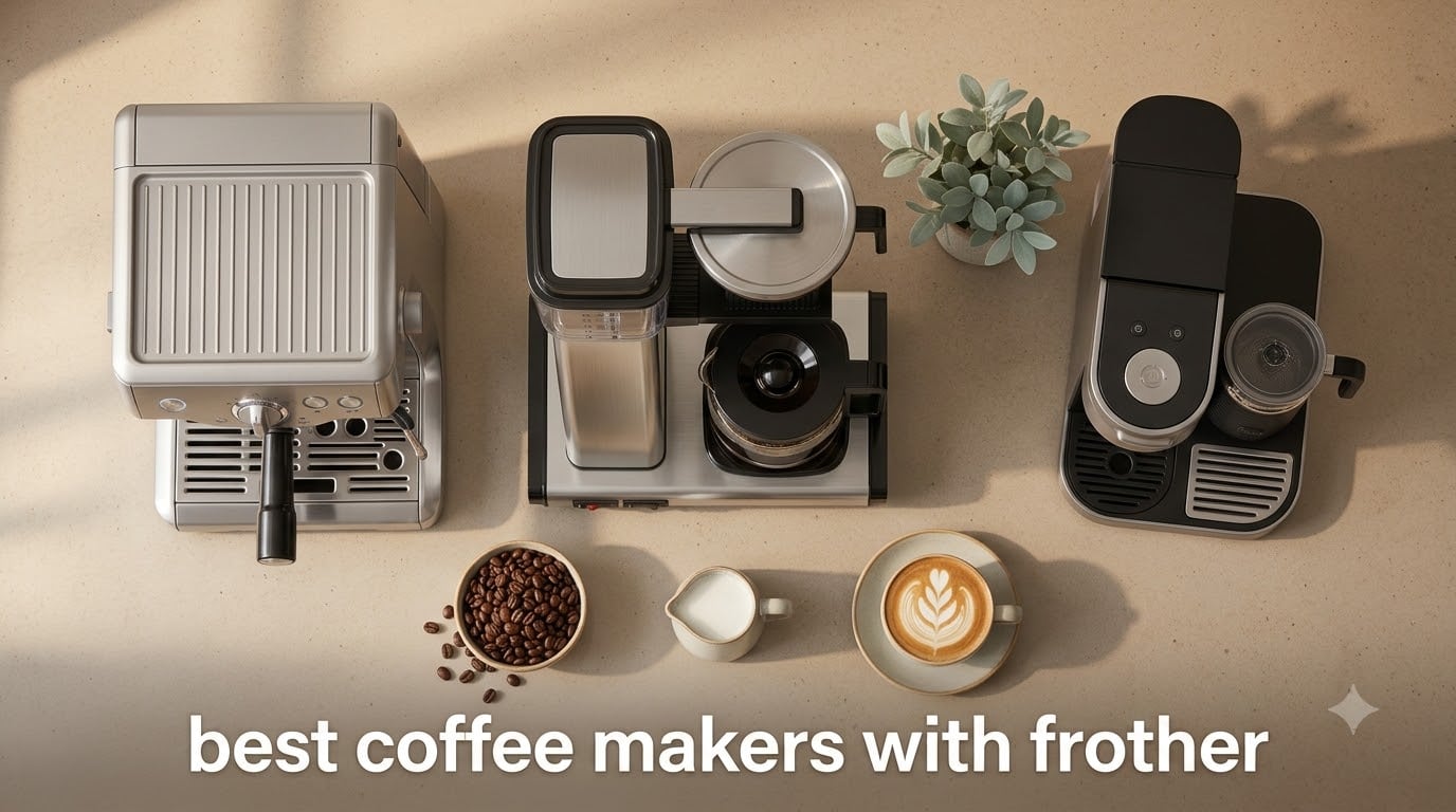 best coffee makers with frother
