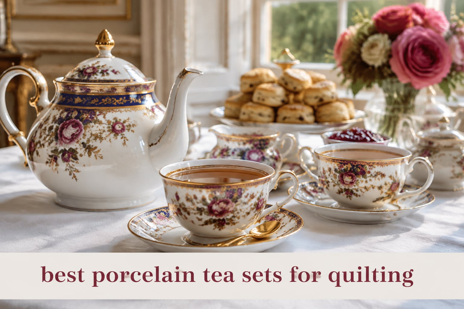 best porcelain tea sets for quilting
