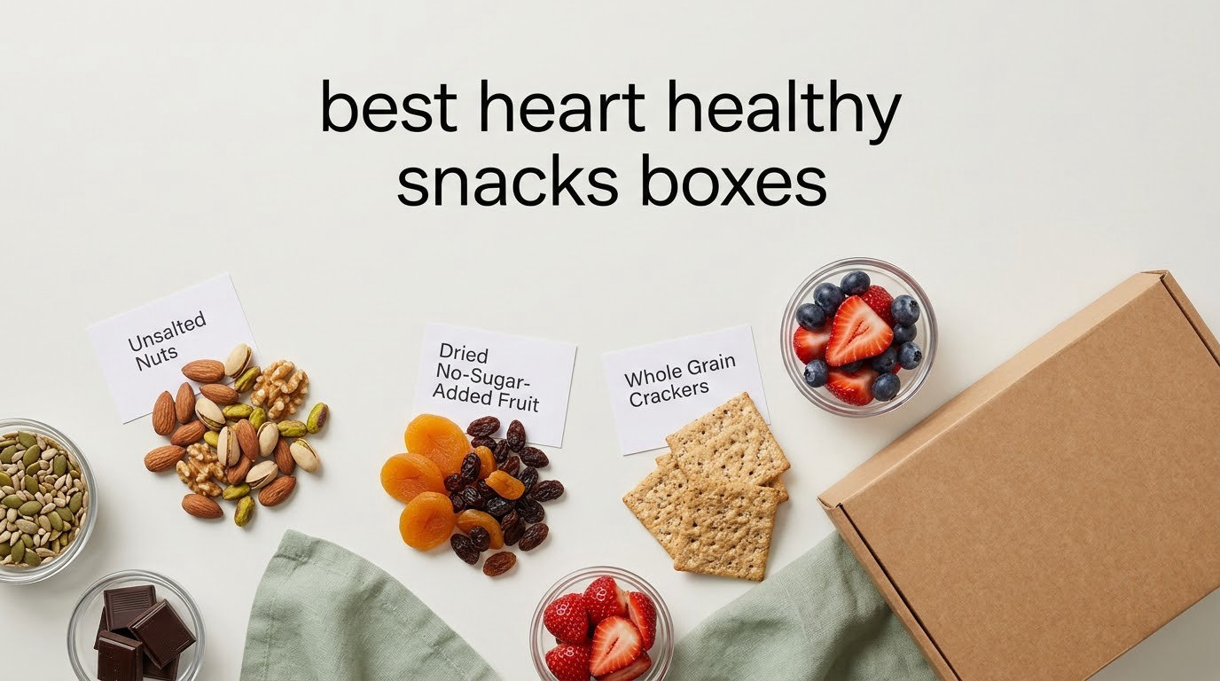 best heart healthy snacks boxes